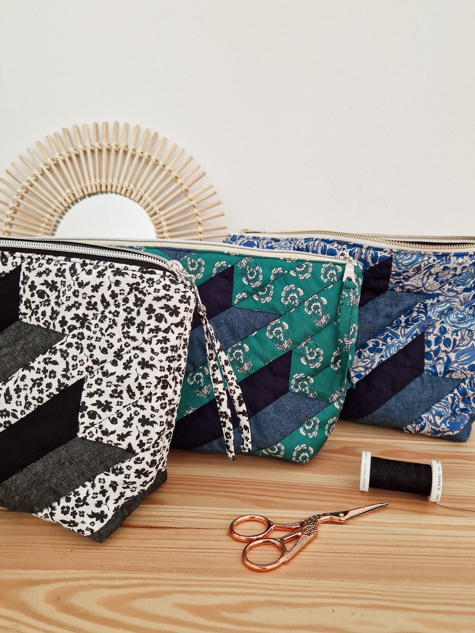 Trousse Patti - Patron Couture PDF- Joli Lab