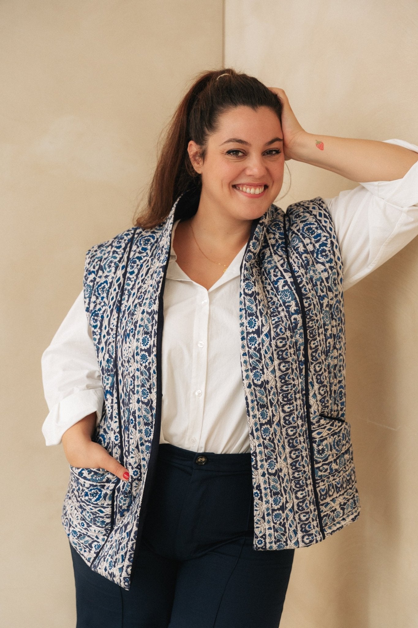 Veste Bianca - Patron Couture PDF ou Pochette - Joli Lab