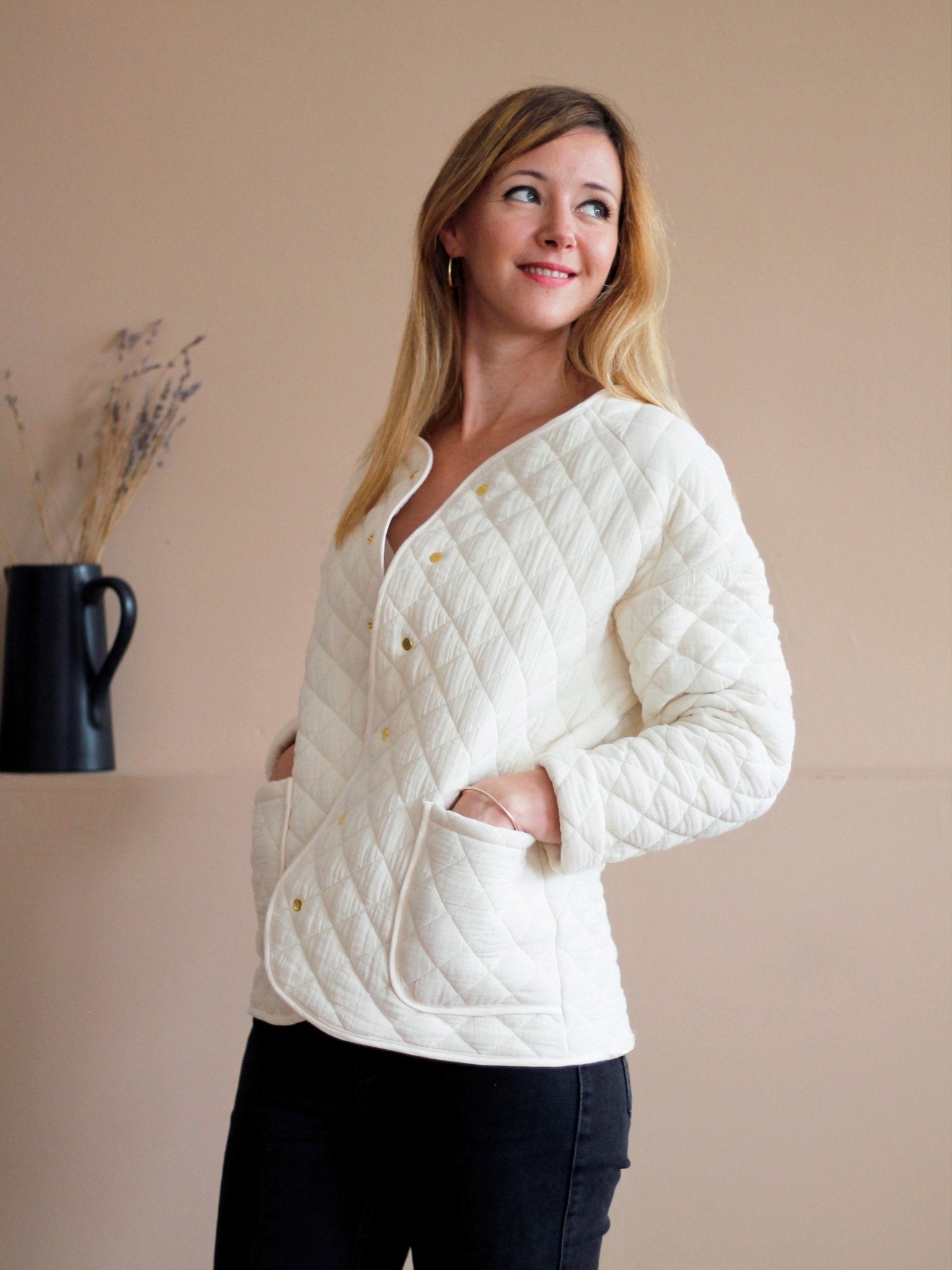 Veste Dune - Patron Couture PDF ou Pochette - Joli Lab