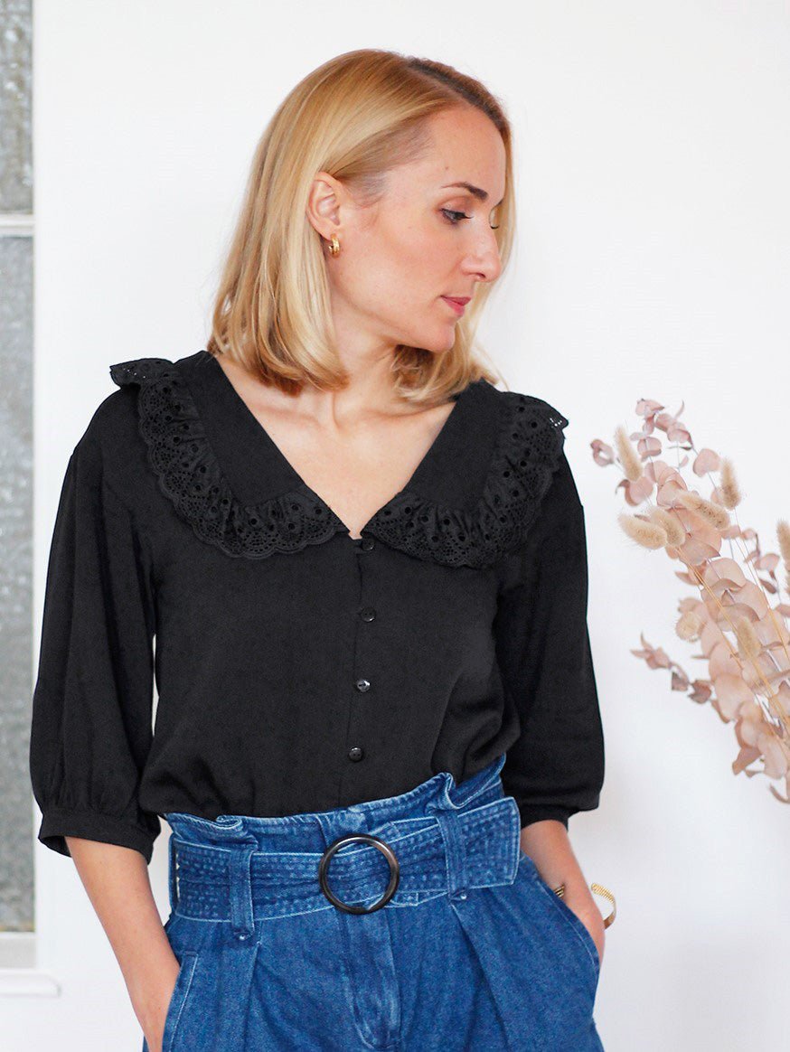 Alba blouse - pattern Couture PDF or paper - Joli Lab