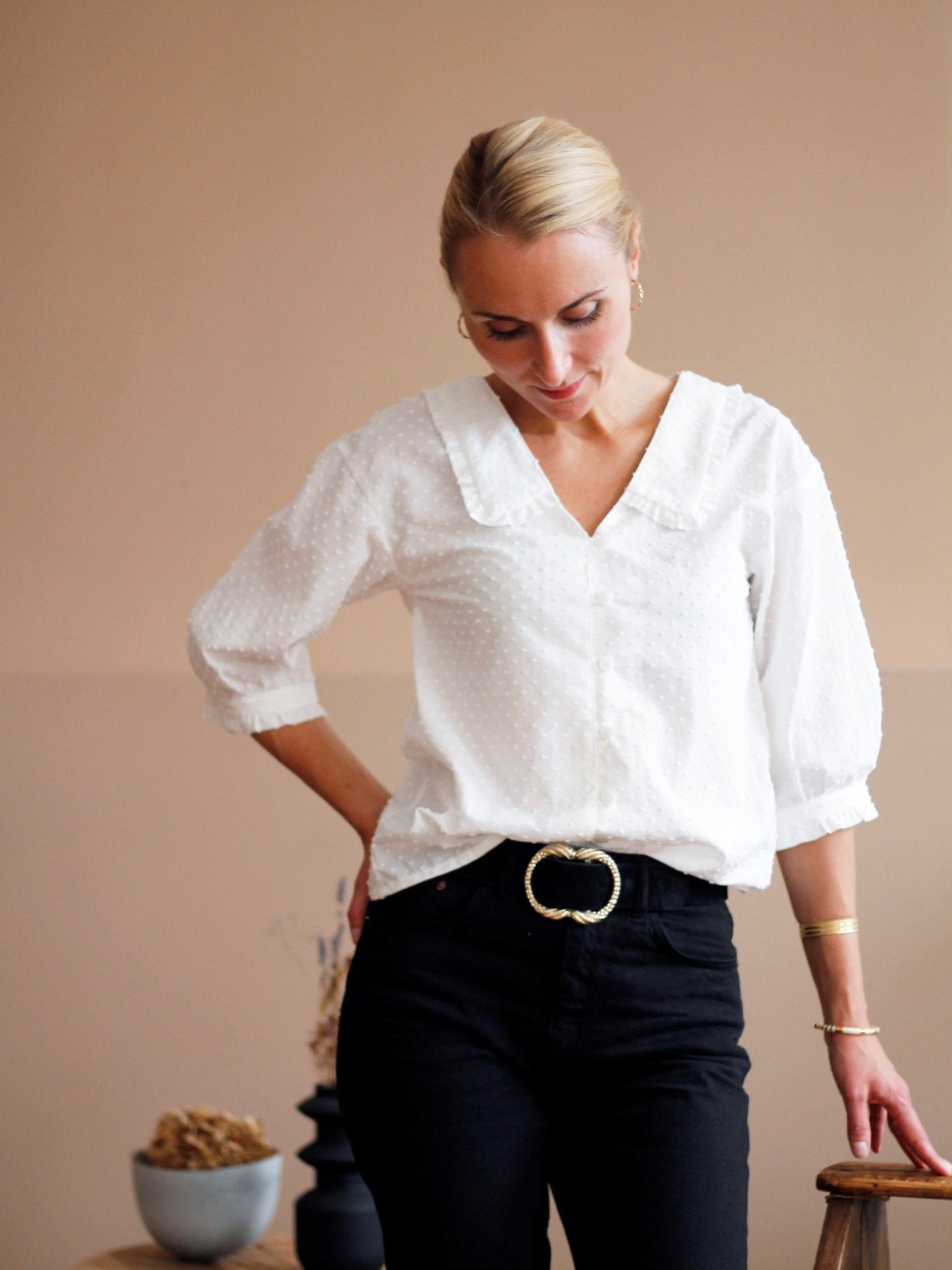 Alba blouse - pattern Couture PDF or paper - Joli Lab
