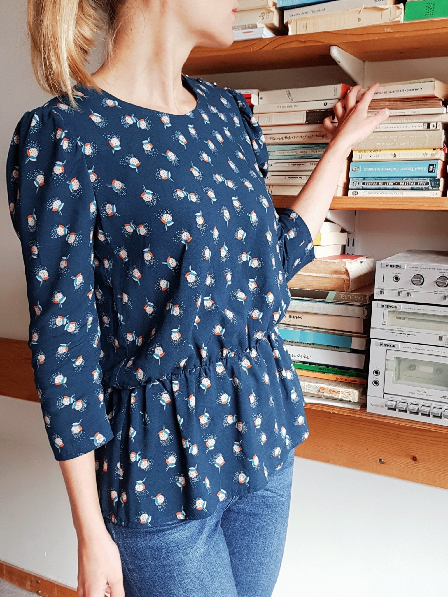 Daphne blouse - pattern PDF or paper - Joli Lab