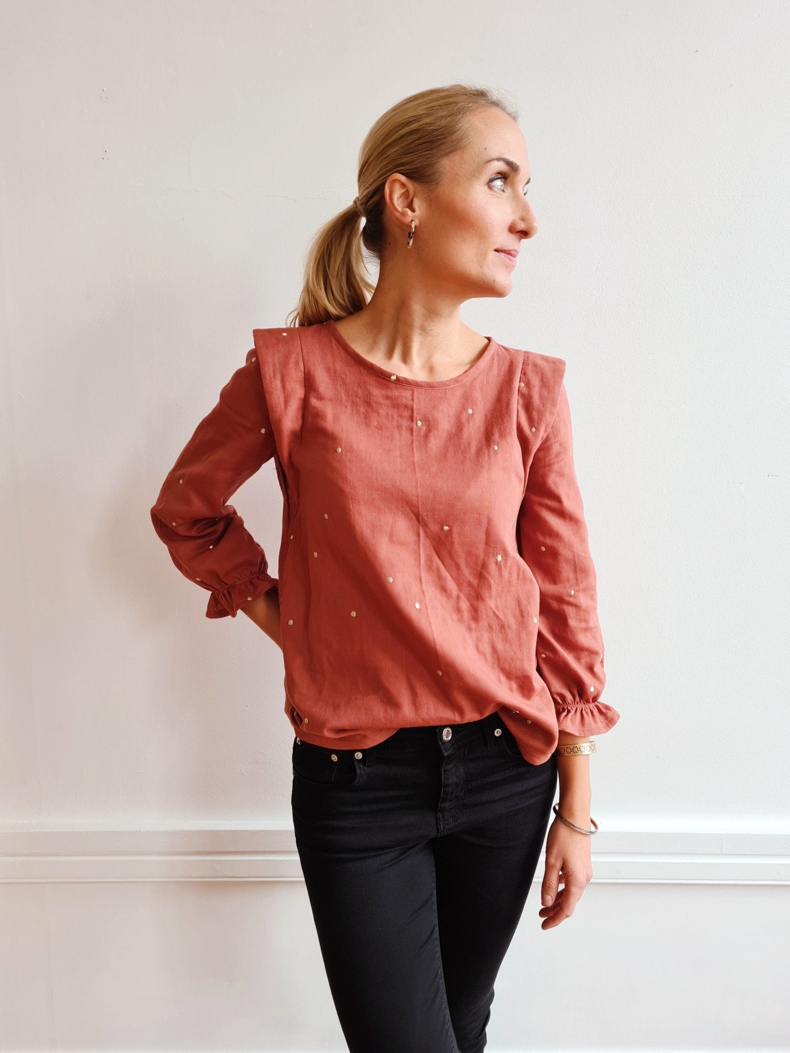 Olivia blouse - pattern paper  - Joli Lab