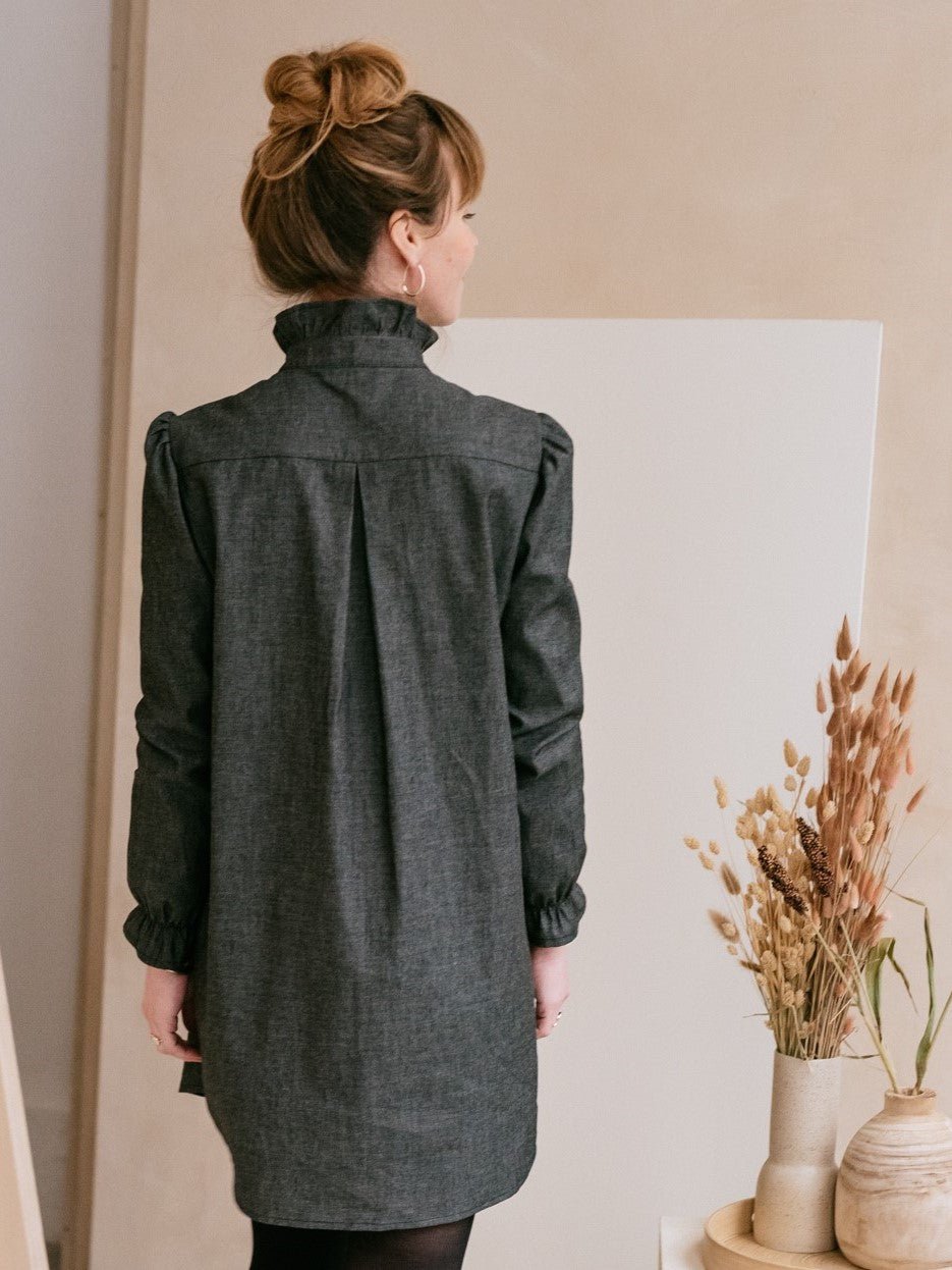 Hazel shirt / dress - pattern Couture PDF or paper - Joli Lab