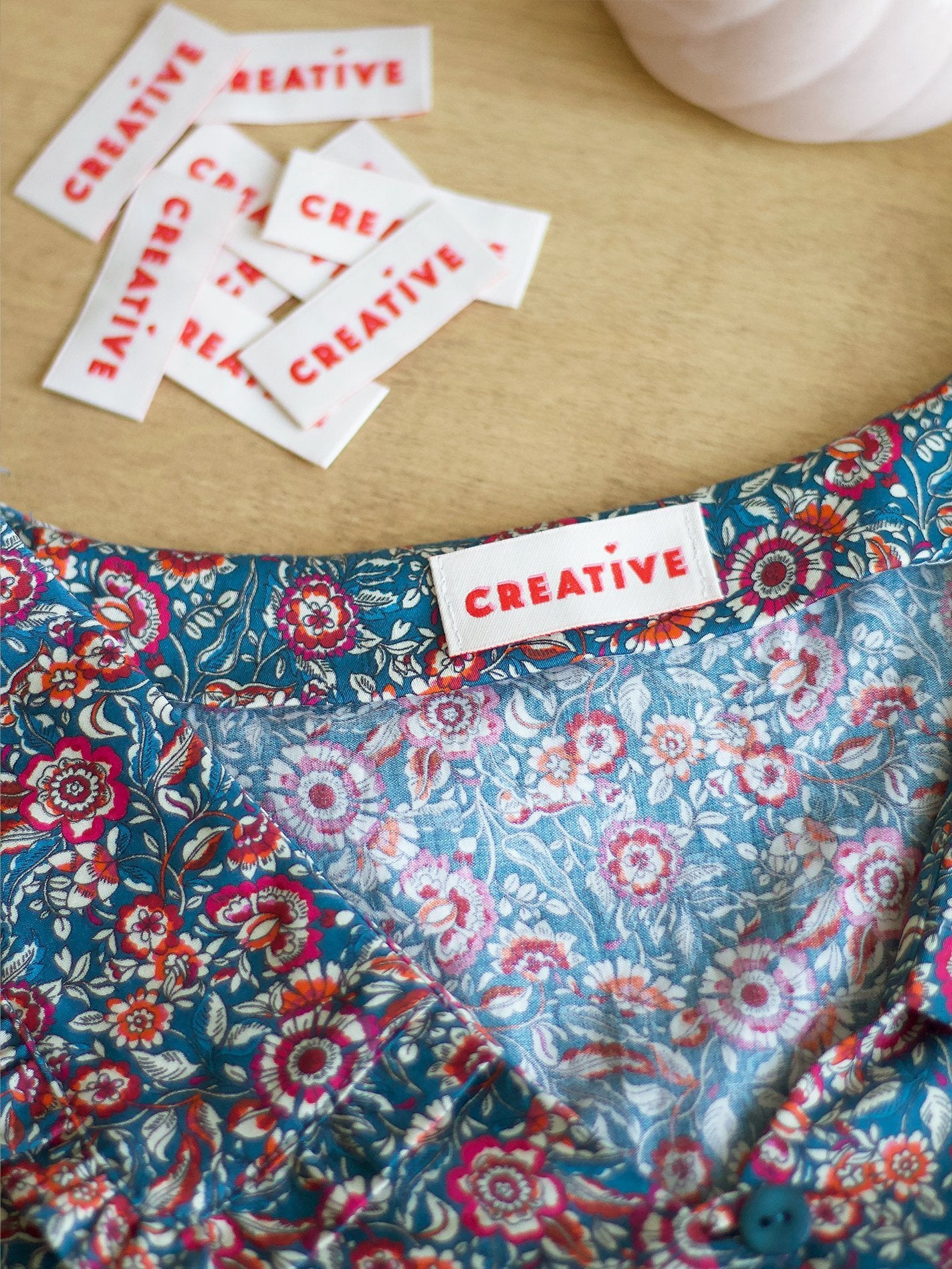 Creative" sewing labels (set of 6) - Joli Lab