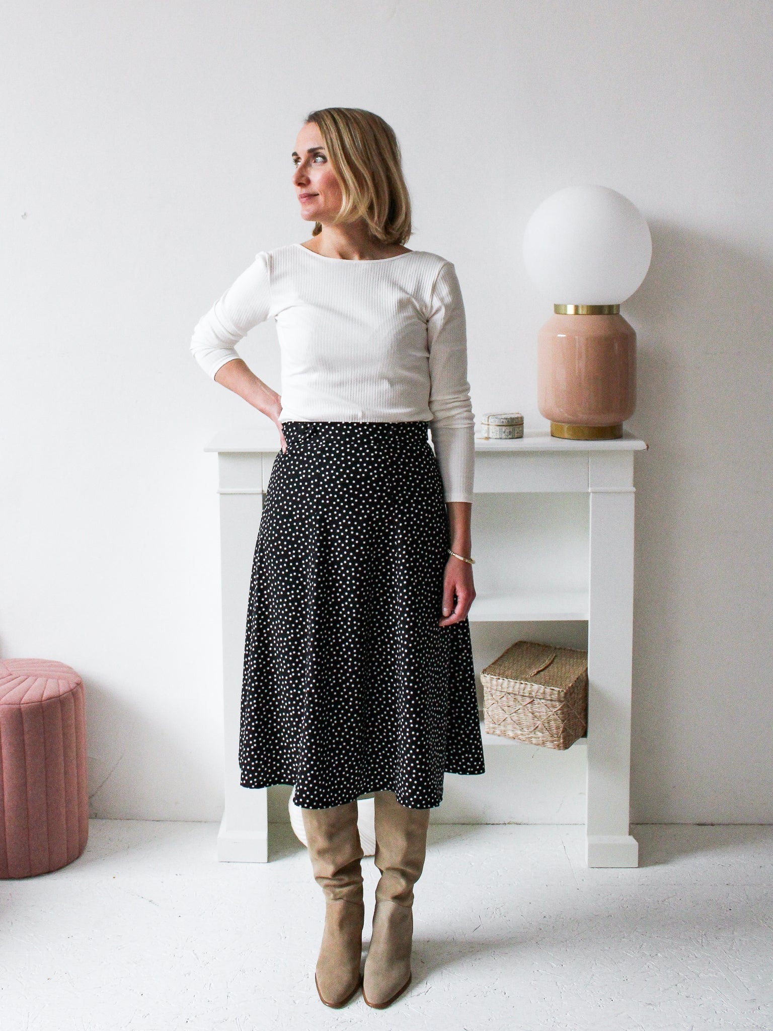 Mint Skirt - pattern Couture PDF or paper - Joli Lab