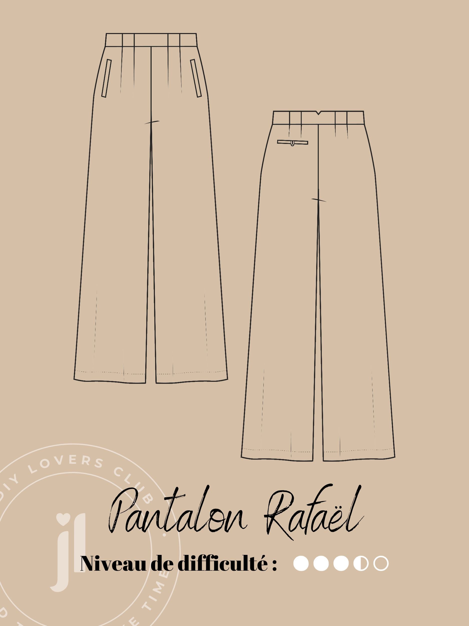 Kit couture pantalon Rafaël Joli Lab