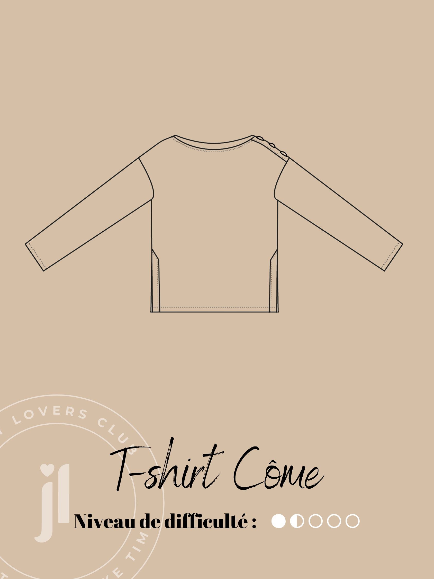 Joli Kit Couture - Marinière Côme écrue