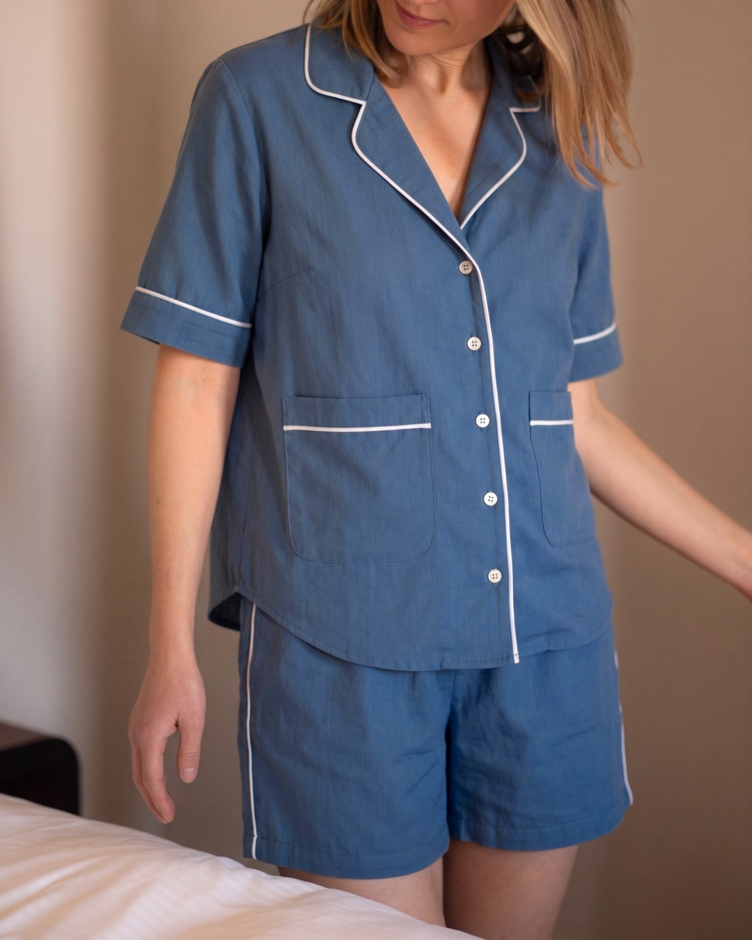 Pyjama Darcy version été kit couture Joli Lab