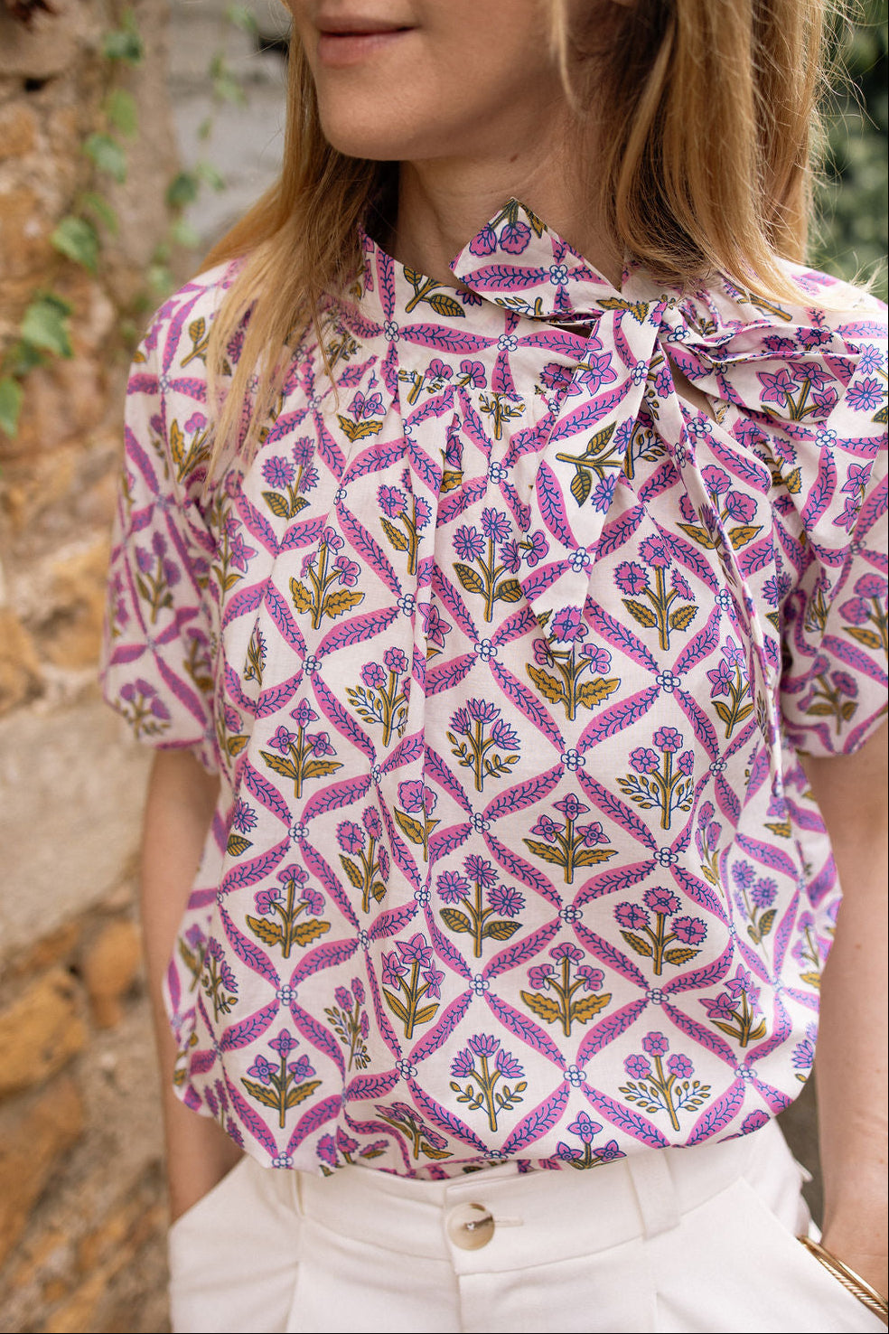 Blouse Cléo kit couture Joli Lab
