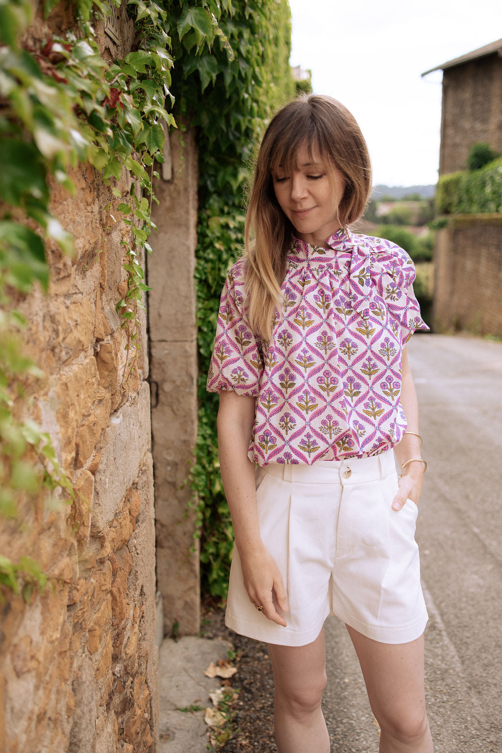 Blouse Cléo kit couture Joli Lab