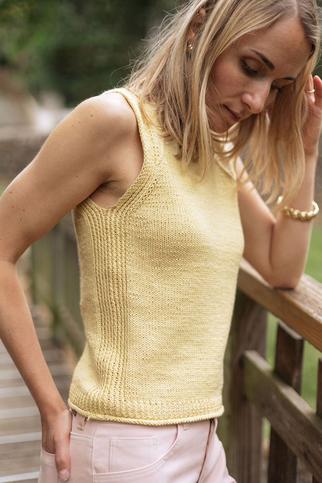 Patron PDF tricot Top Adèle