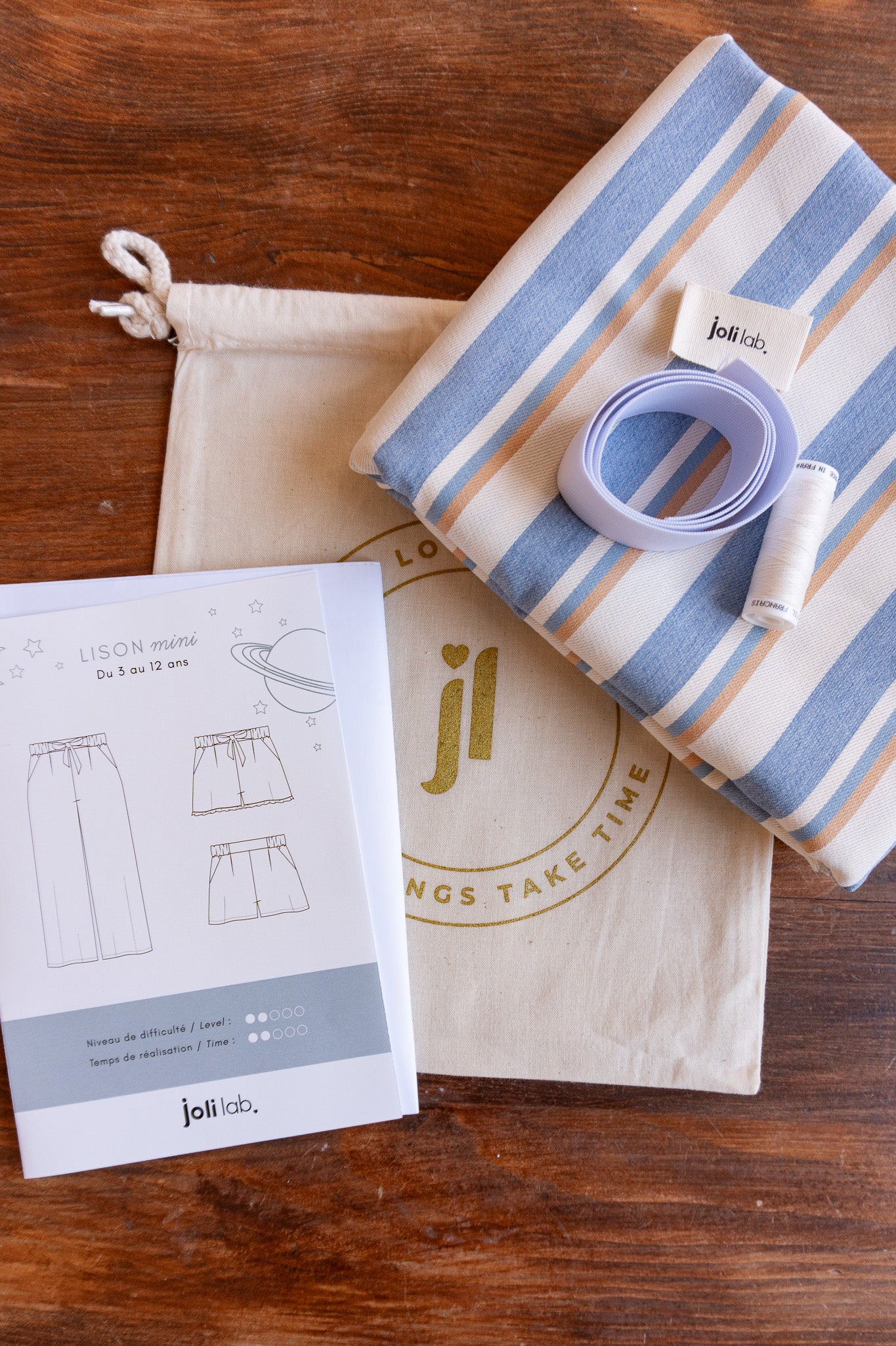 Lison mini kit couture Joli Lab