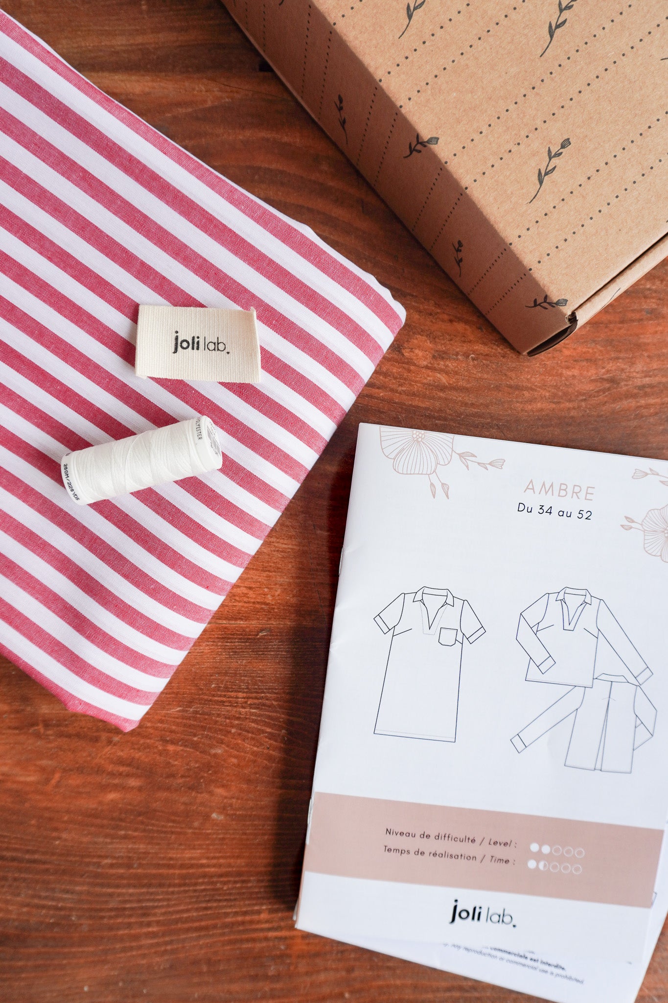 Blouse Ambre joli Kit couture Joli Lab