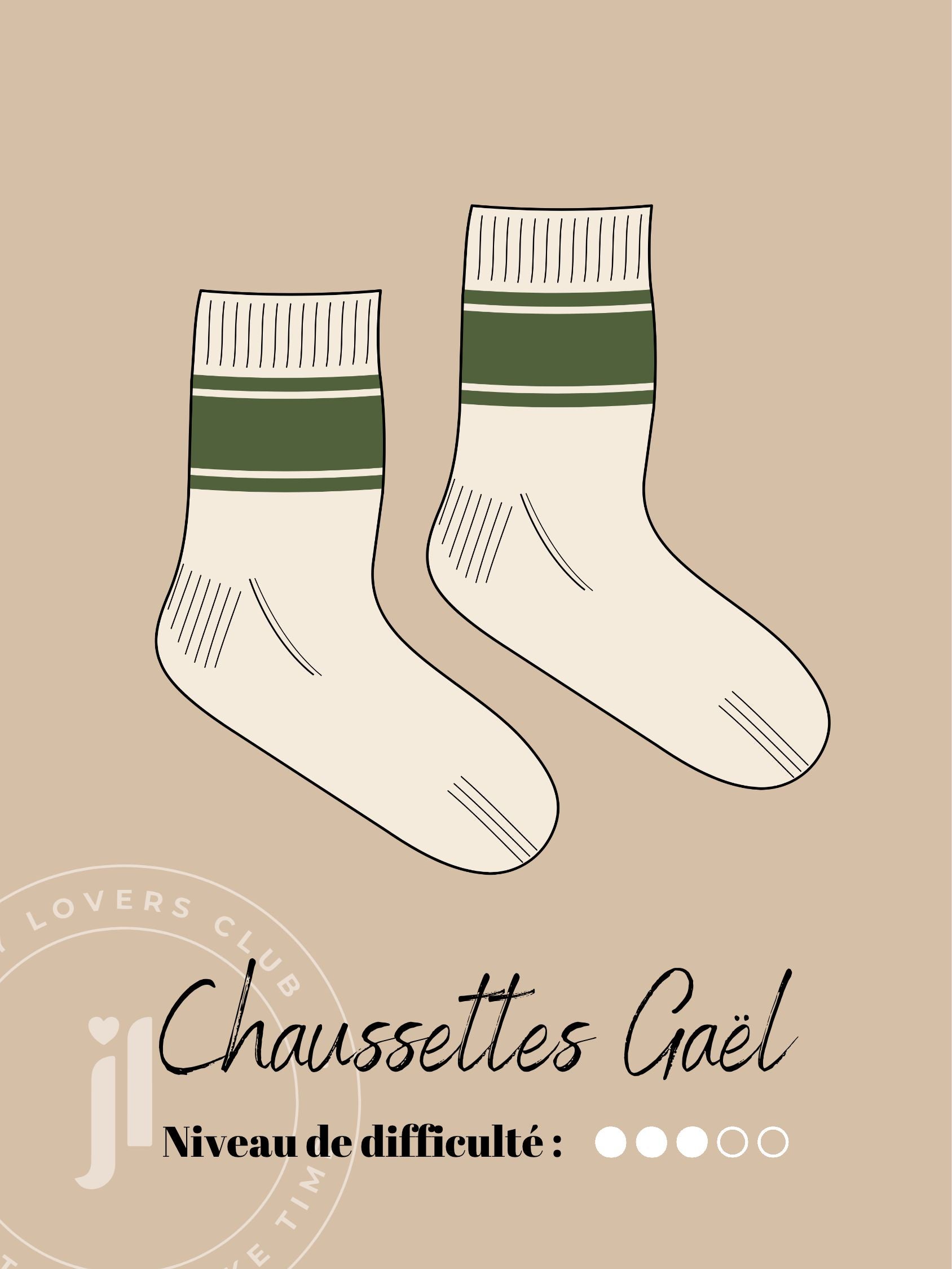 Chaussettes Gaël kit tricot Joli Lab