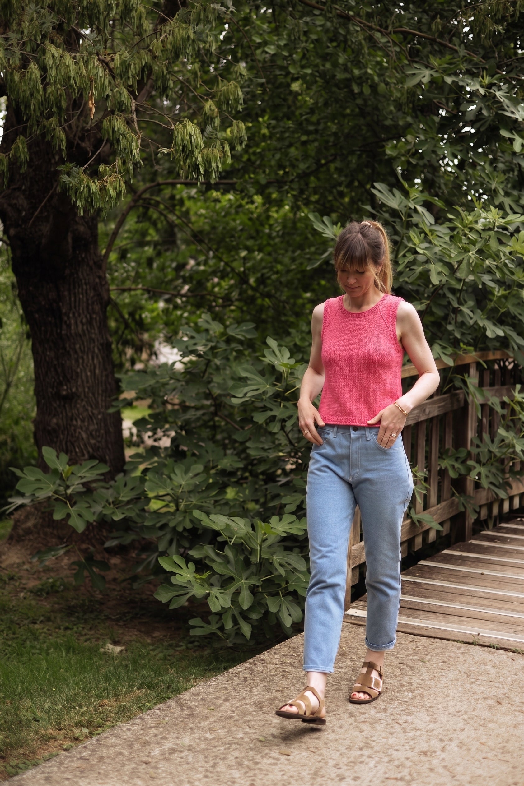 Patron PDF tricot Top Adèle