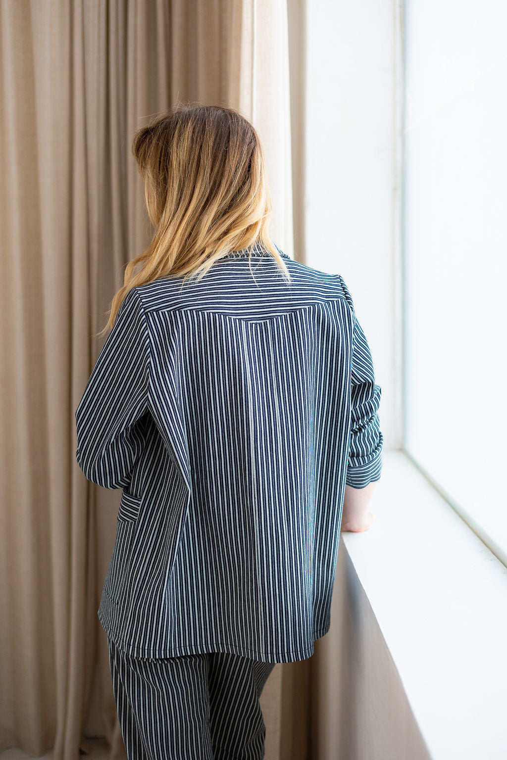 Kit couture veste Jane denim rayé Joli Lab