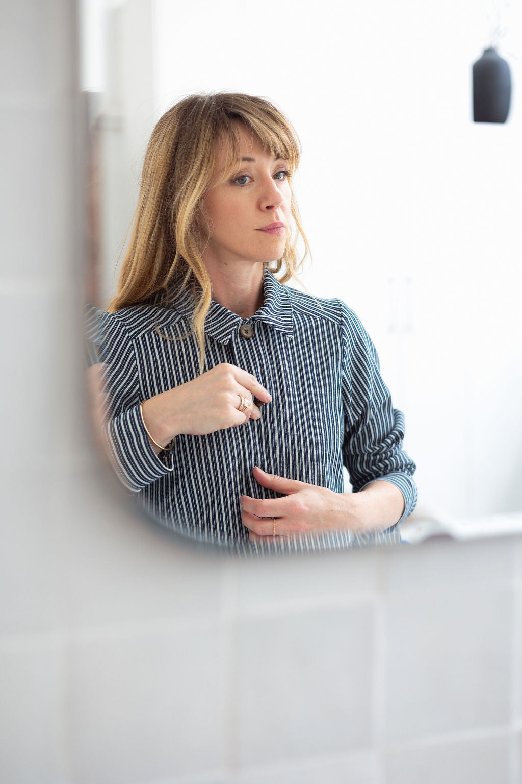 Kit couture veste Jane denim rayé Joli Lab