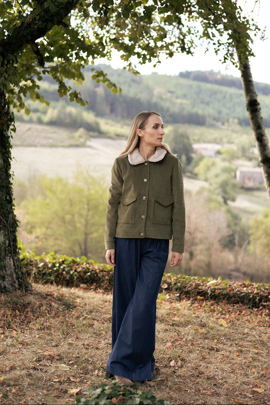 Kit couture Veste Sienna Olive Joli Lab