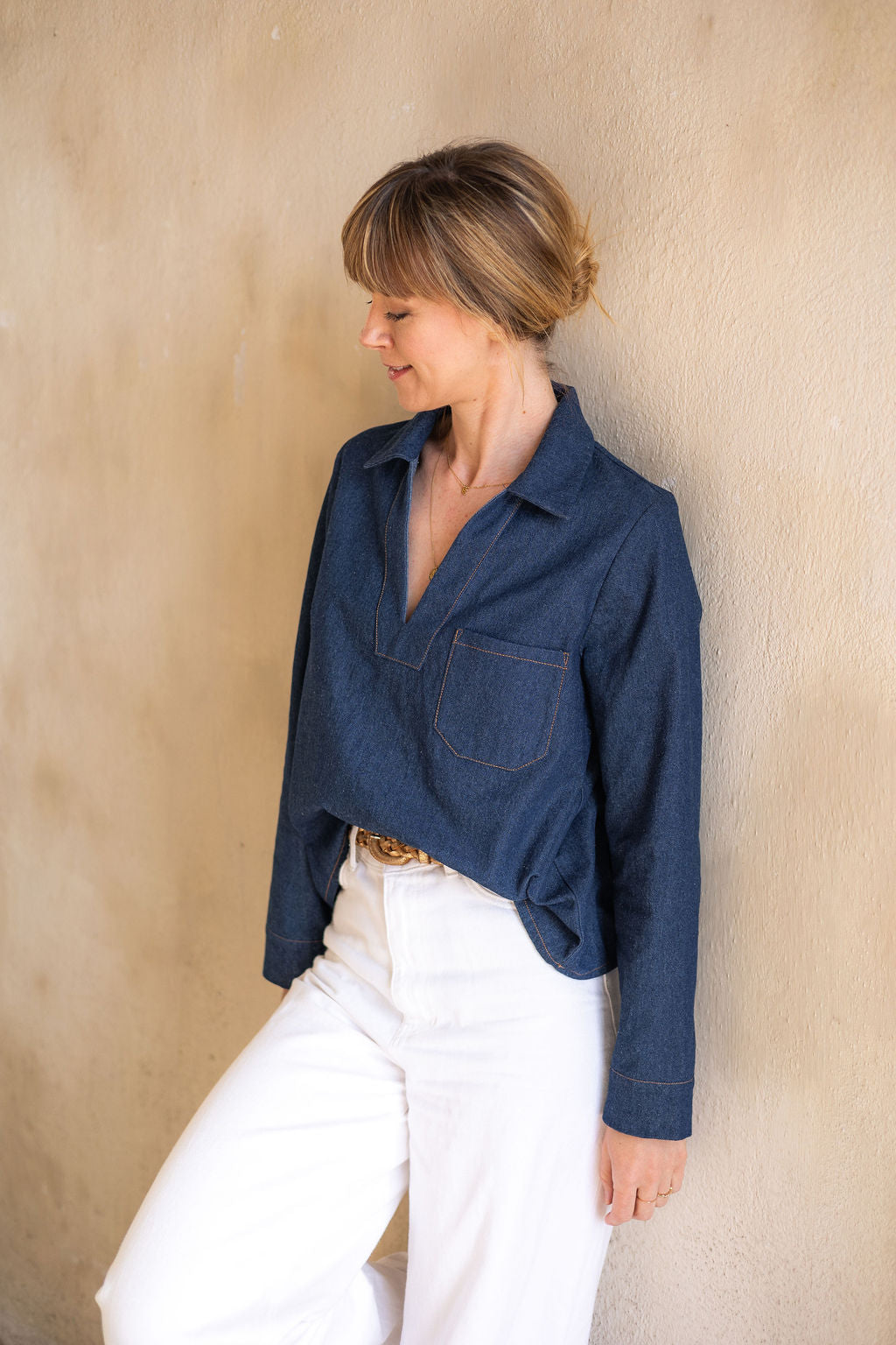 Blouse Robe Ambre kit de couture Joli Lab 