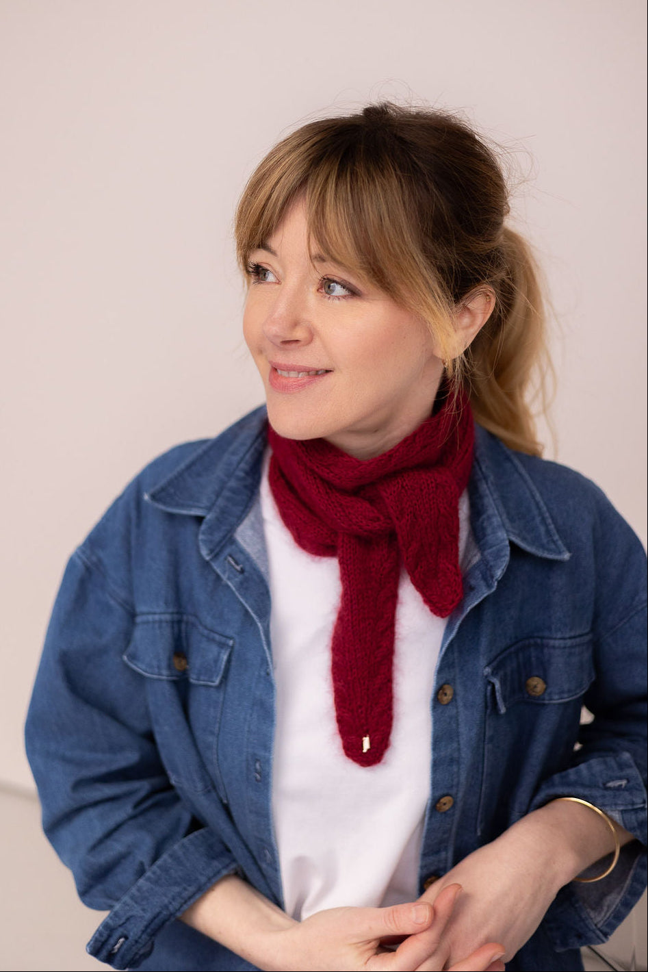 Kit tricot écharpe Léonie Joli Lab