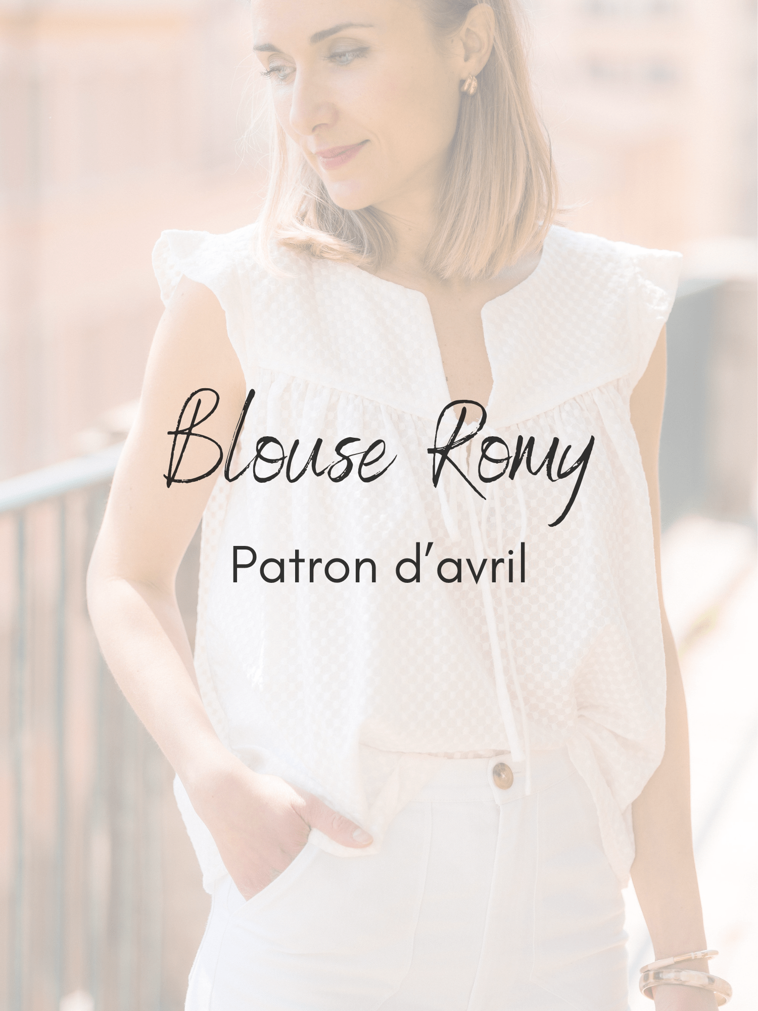Blouse Romy - Patron Couture PDF - Joli Lab