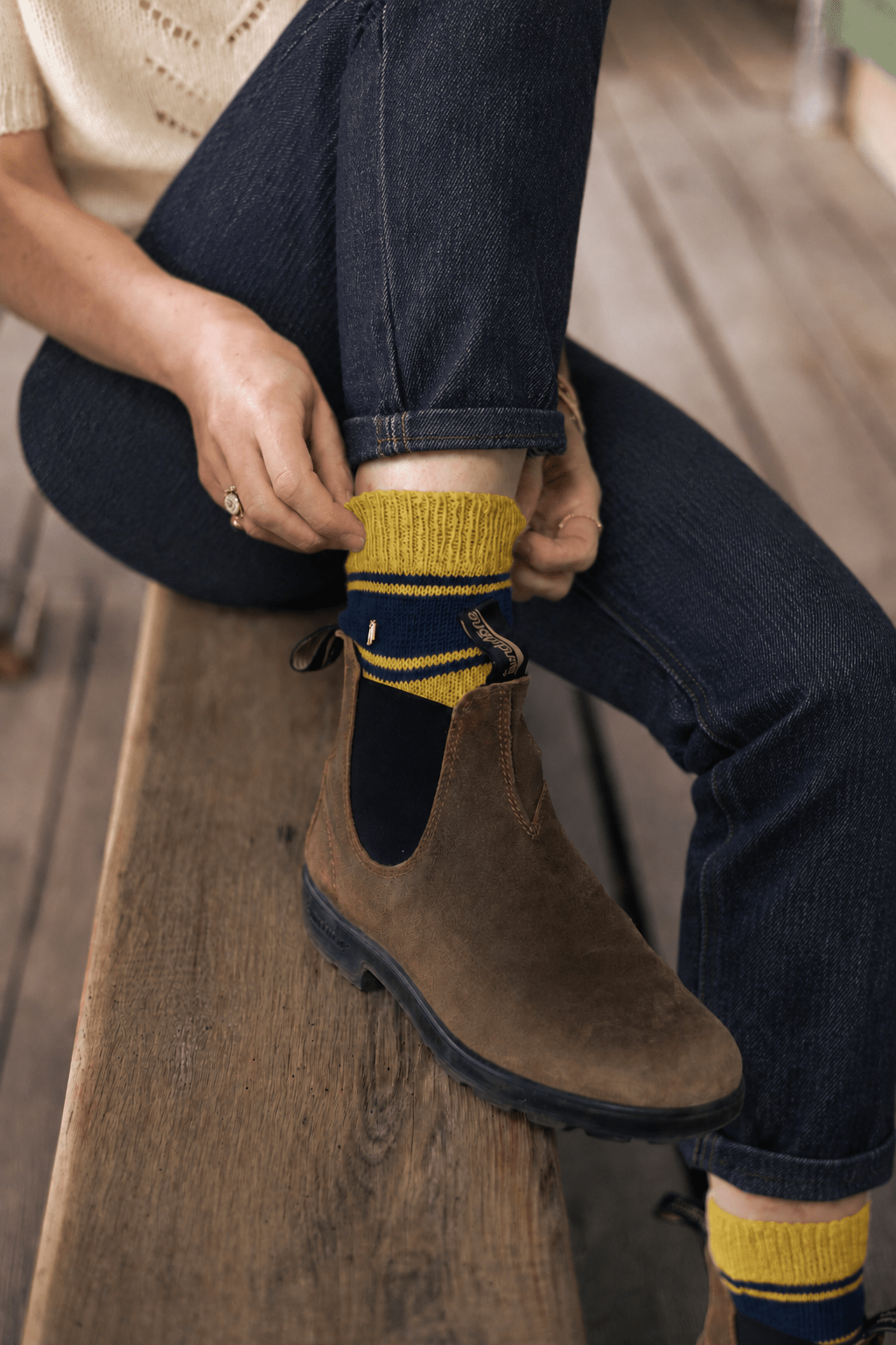 Chaussettes Gaël - Patron Tricot PDF - Joli Lab
