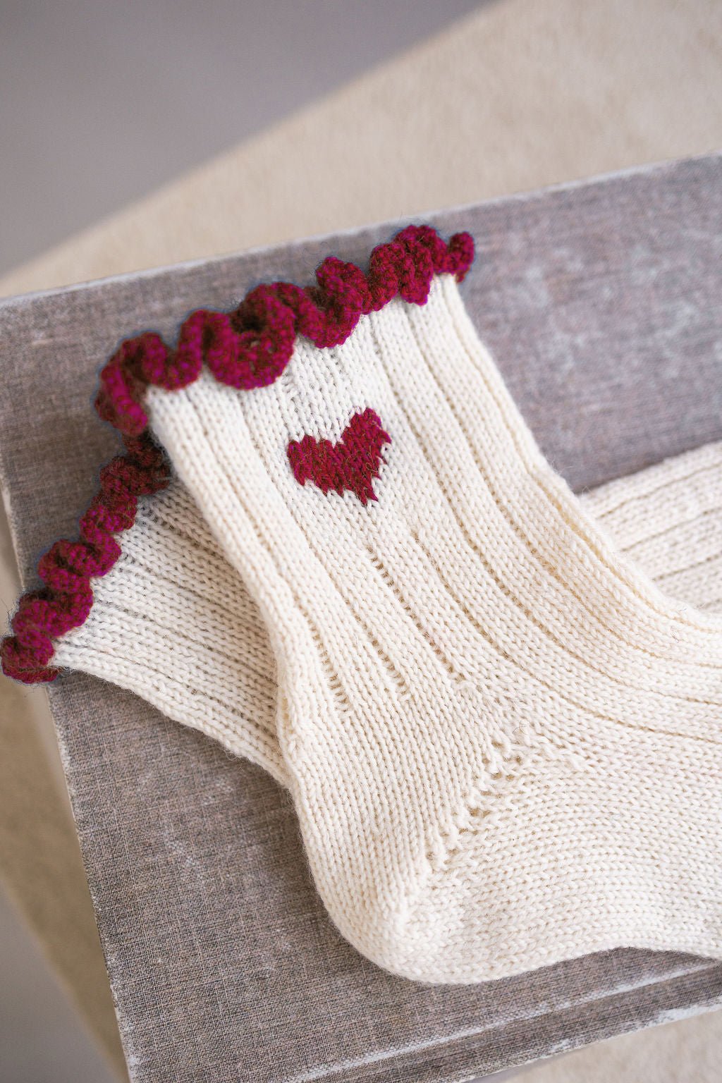 Chaussettes Madeleine - Patron Tricot PDF - Joli Lab