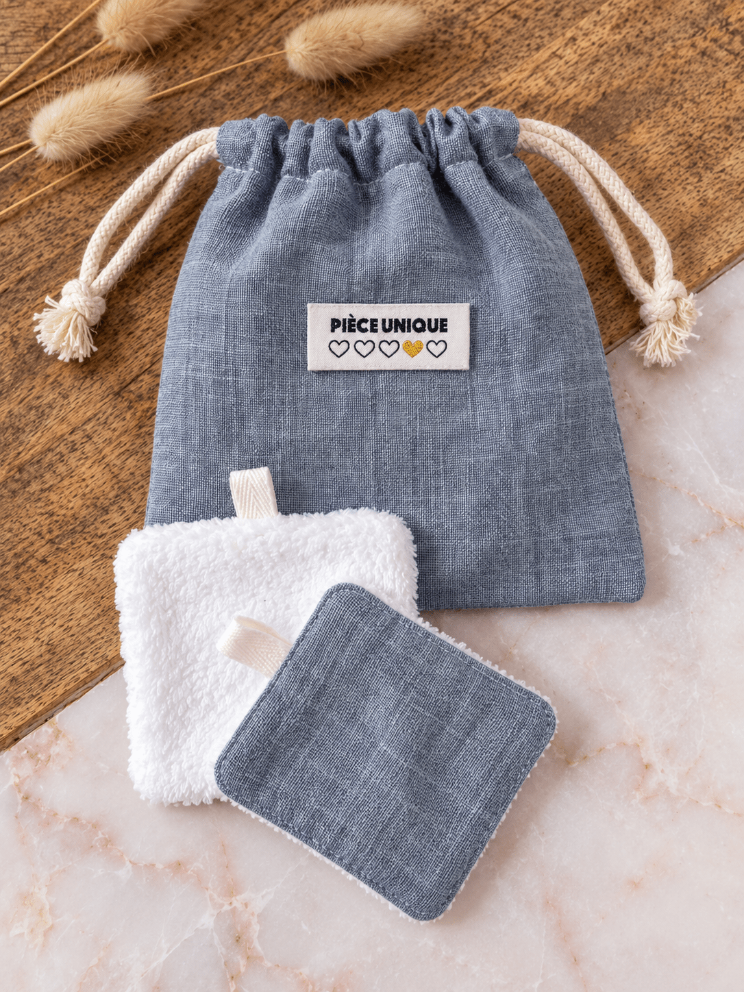 Cotons lavables + pochon de rangement - Patron PDF - Joli Lab