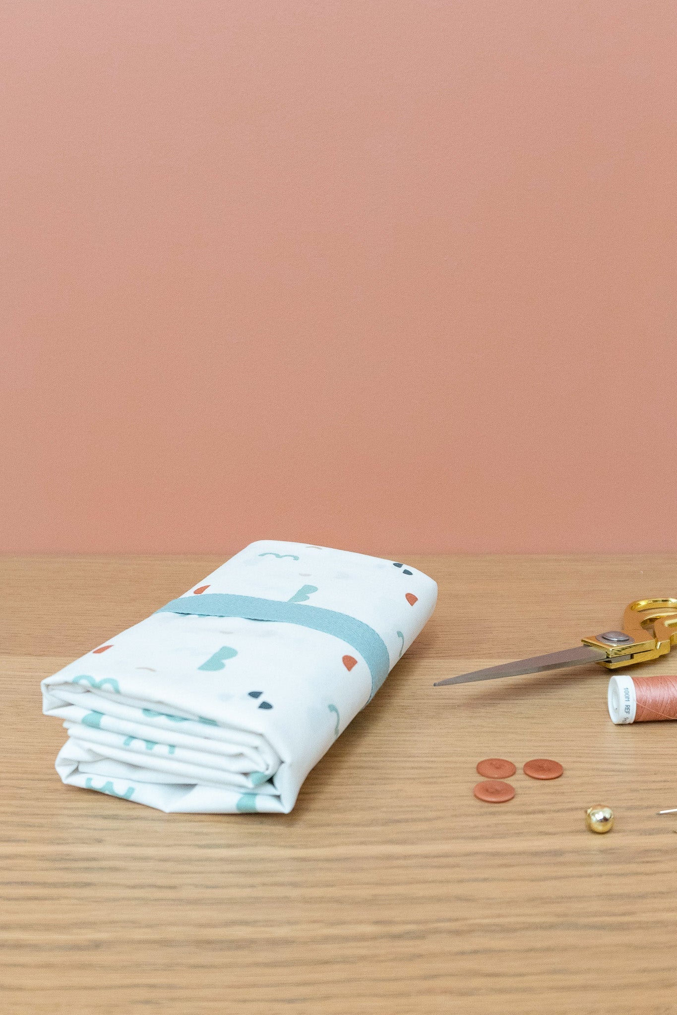 Coupons coton doublure - motif graphique - Joli Lab