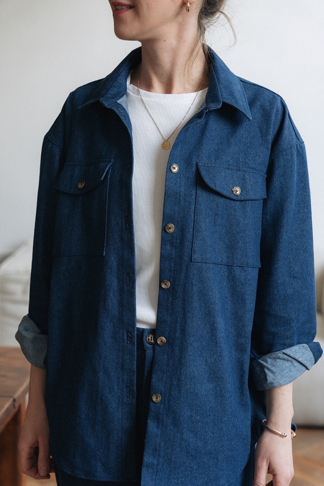 Coupons denim - bleu classique - Joli Lab