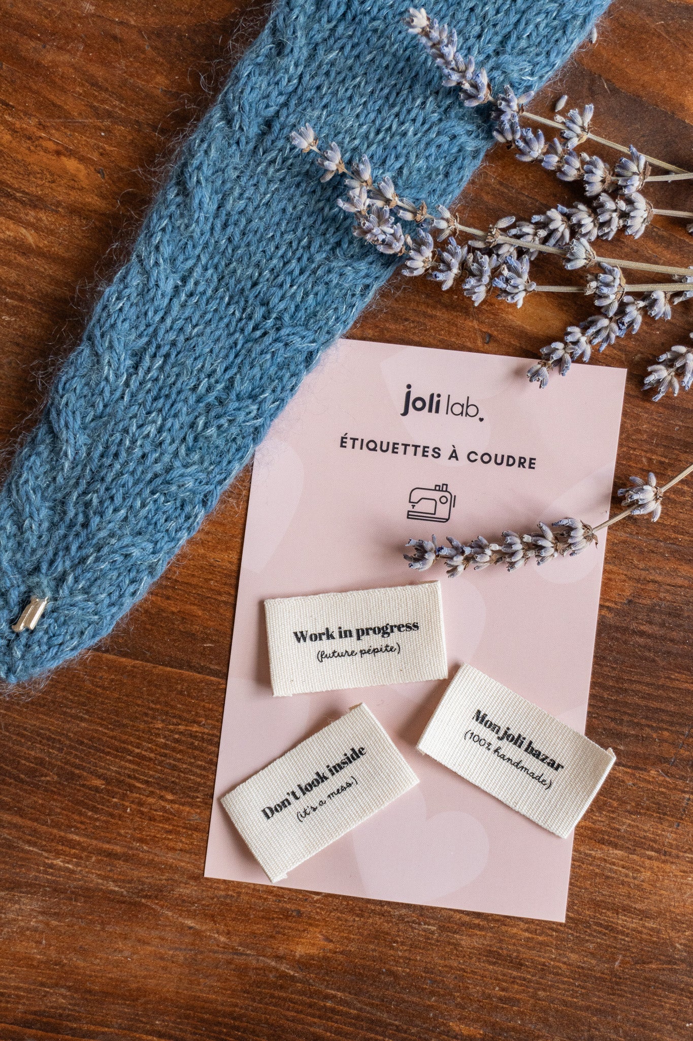 Étiquettes imprimées - Assortiment thème "bazar créatif"(lot de 3) - Joli Lab