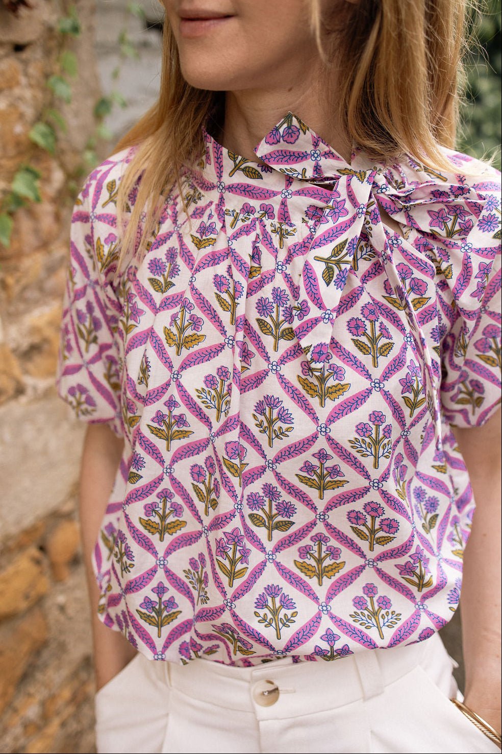 Joli Kit Couture - Blouse Cléo coton indien - Joli Lab