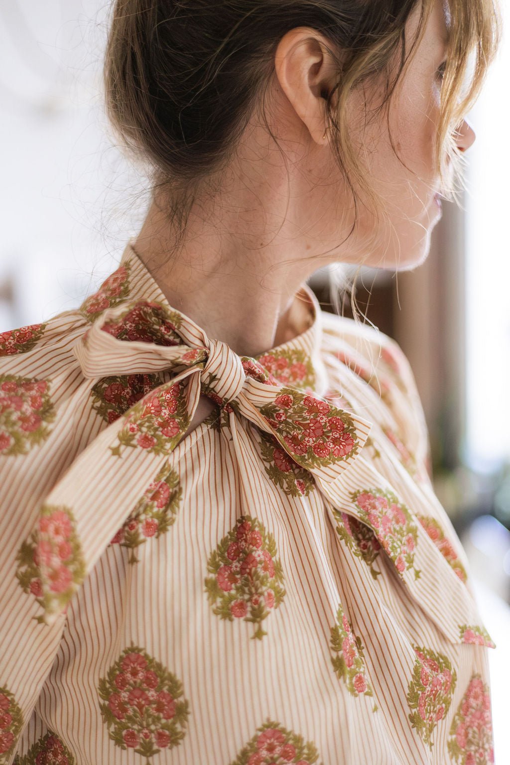 Joli Kit Couture - Blouse Cléo rose terra - Joli Lab