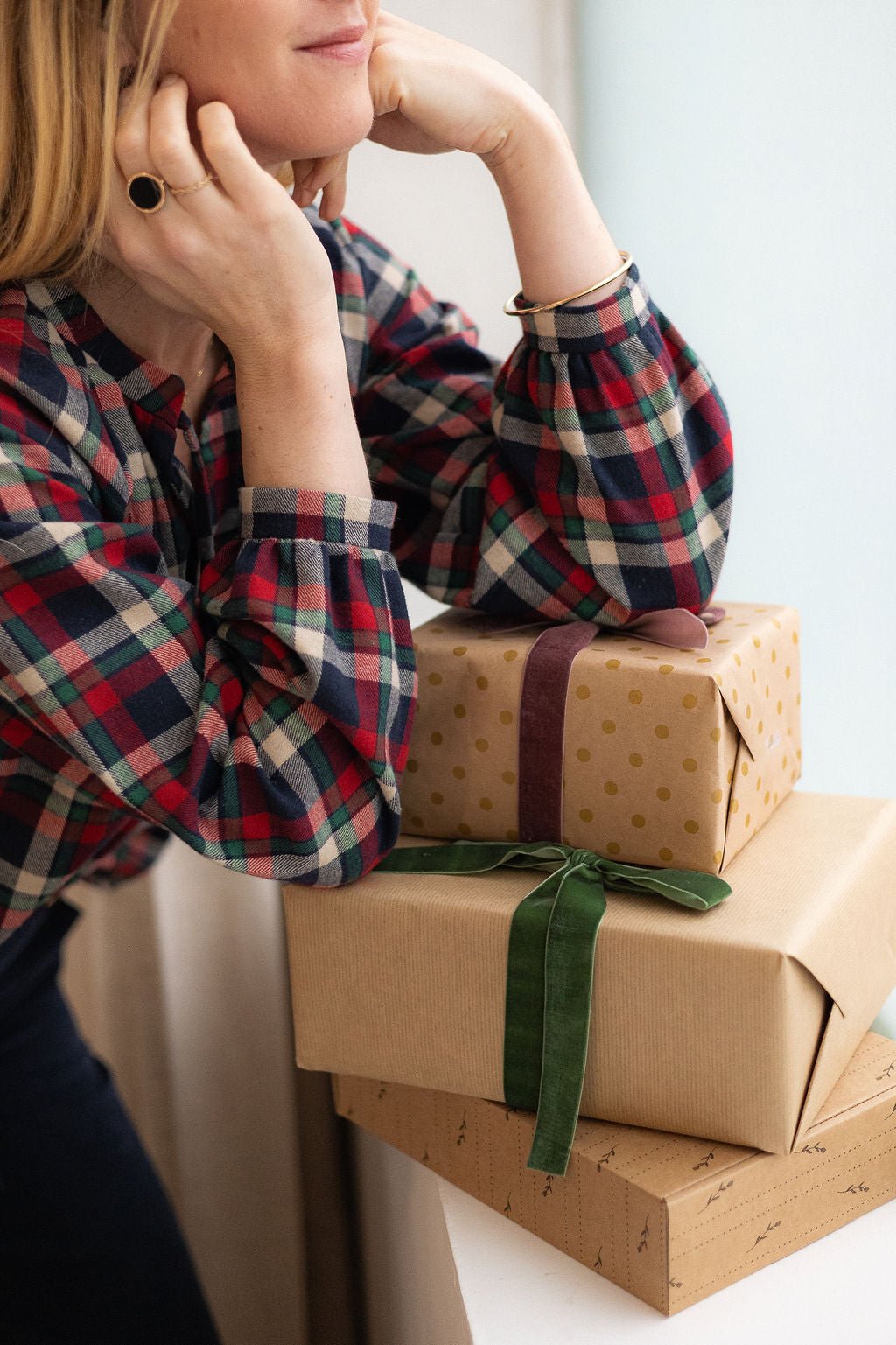 Joli Kit Couture - Blouse Esmée tartan - Joli Lab