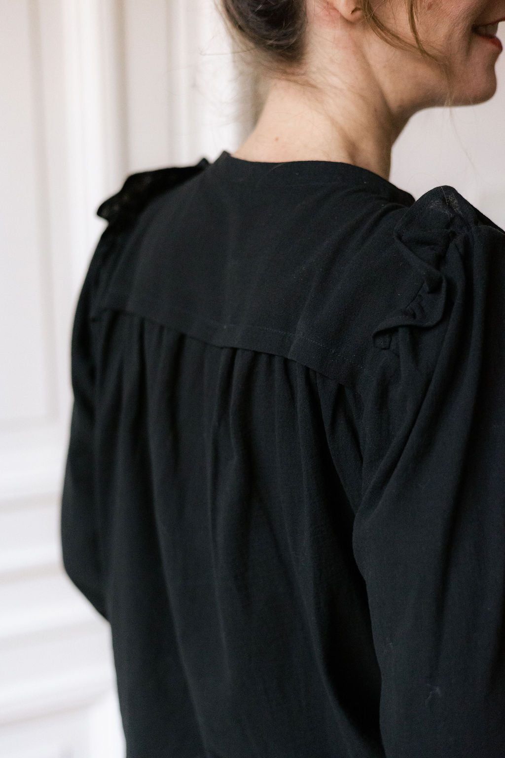 Joli Kit Couture - Blouse Lila noire - Joli Lab