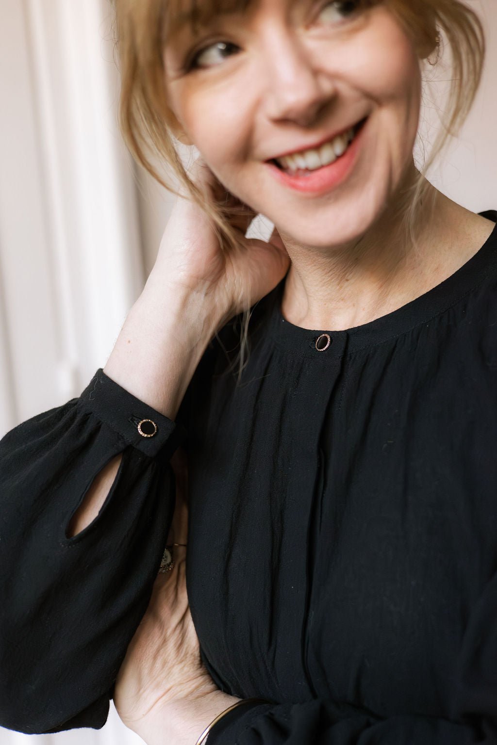 Joli Kit Couture - Blouse Lila noire - Joli Lab