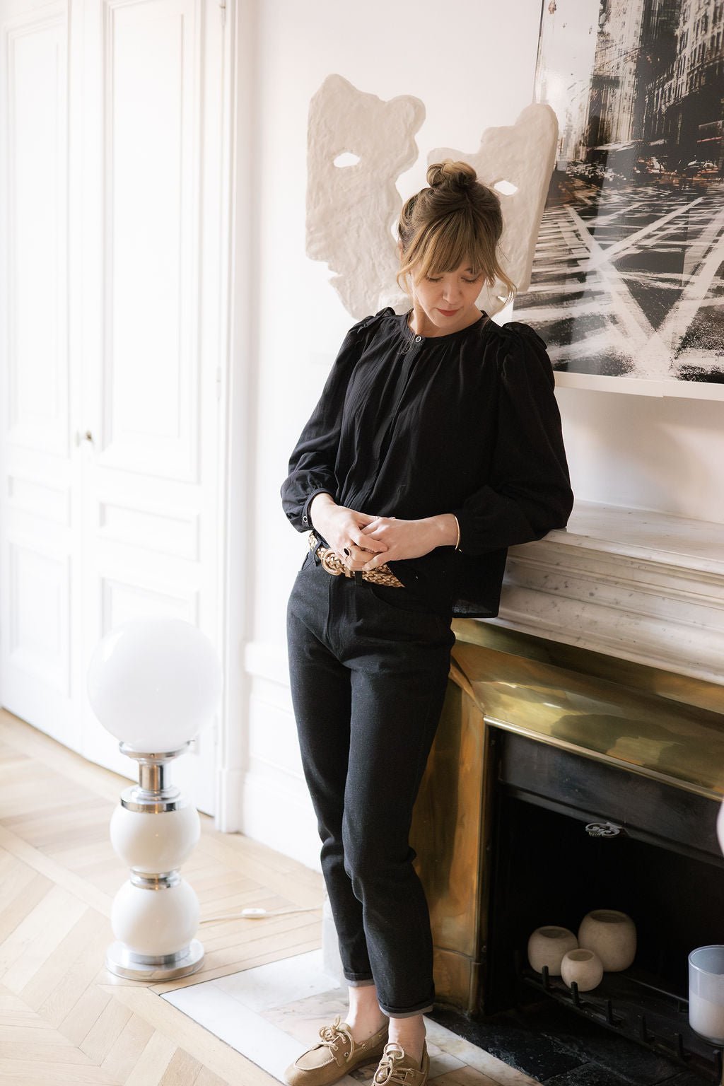 Joli Kit Couture - Blouse Lila noire - Joli Lab