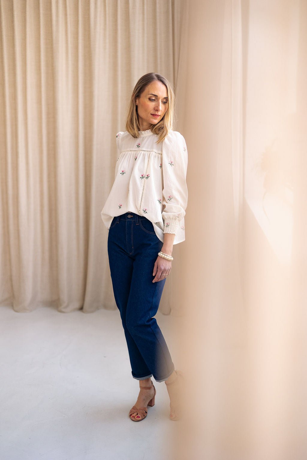 Joli Kit Couture - Blouse Victoire coton brodé - Joli Lab