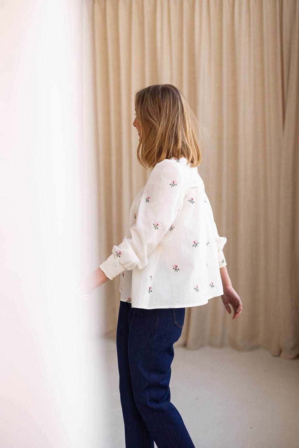 Joli Kit Couture - Blouse Victoire coton brodé - Joli Lab