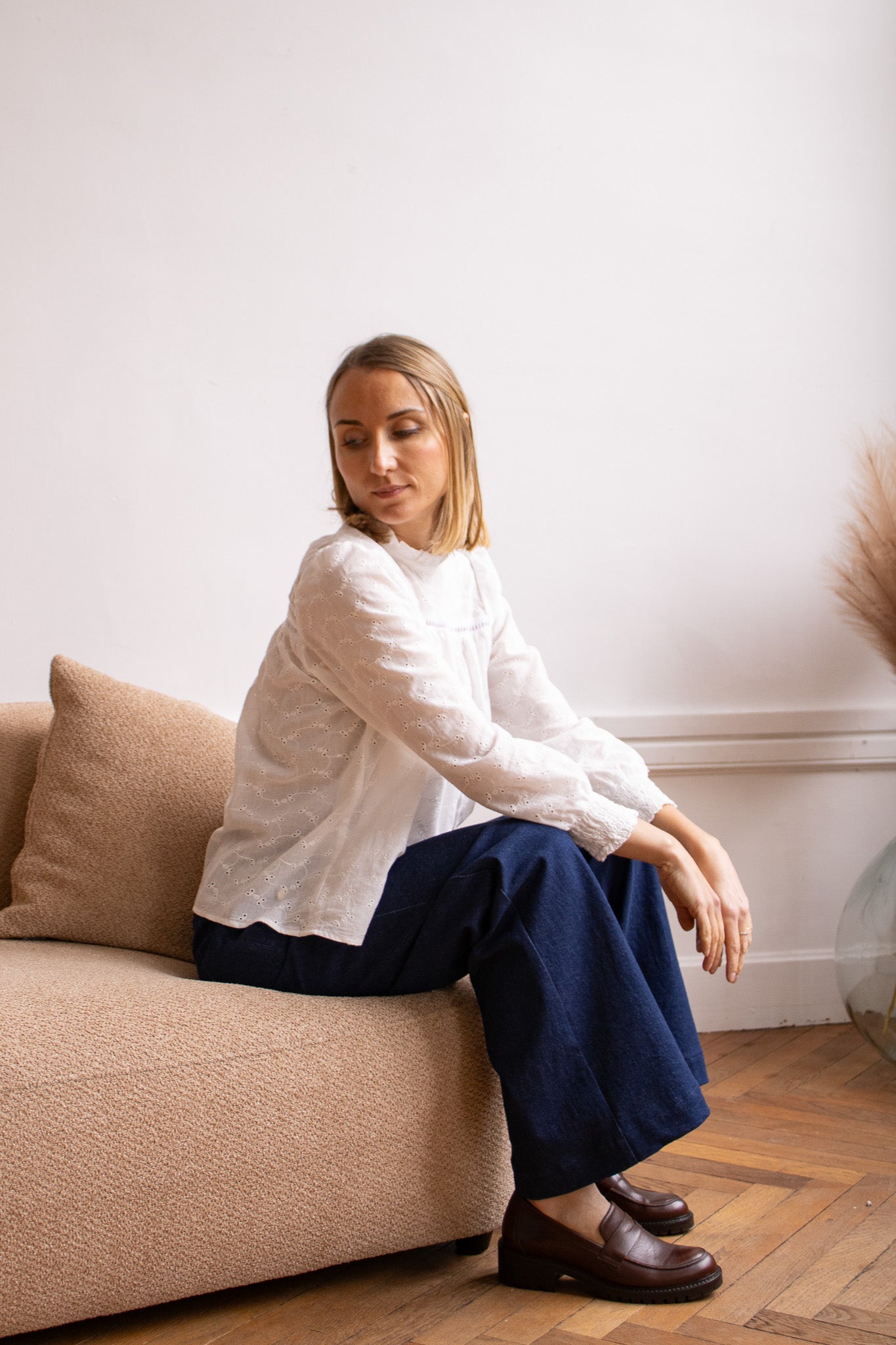 Joli Kit Couture - Blouse Victoire coton brodé - Joli Lab