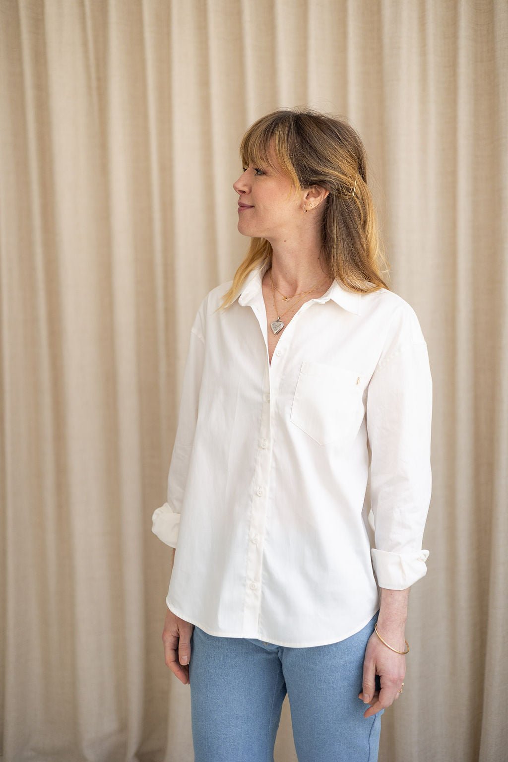 Joli Kit Couture - Chemise Camille blanche - Joli Lab