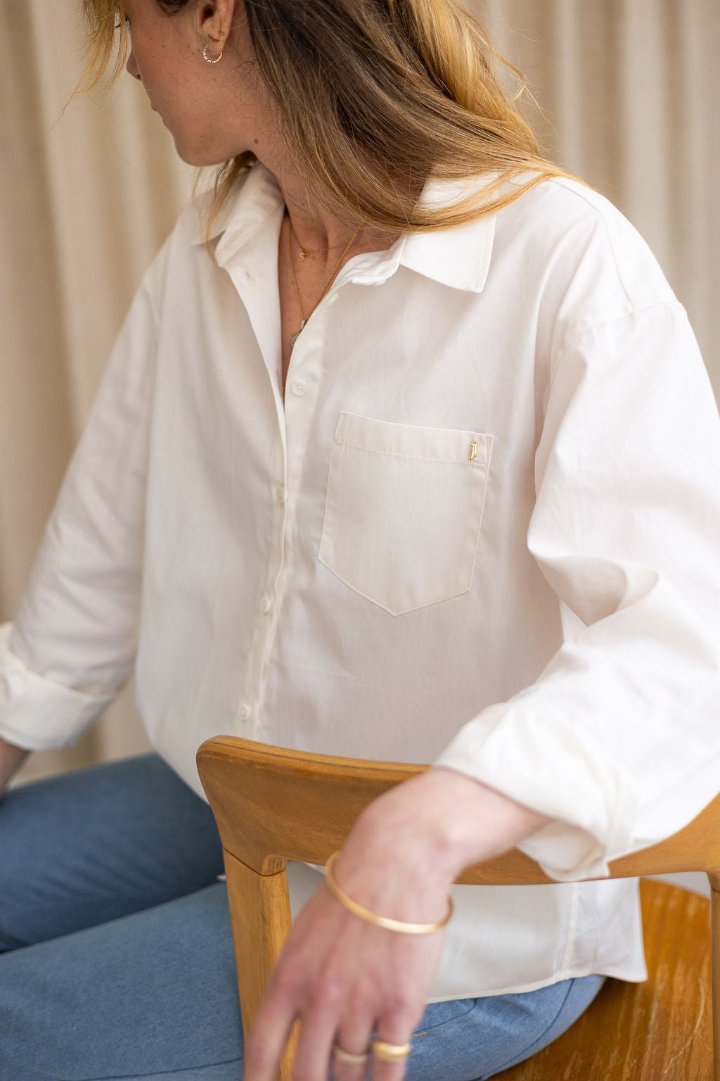 Joli Kit Couture - Chemise Camille blanche - Joli Lab