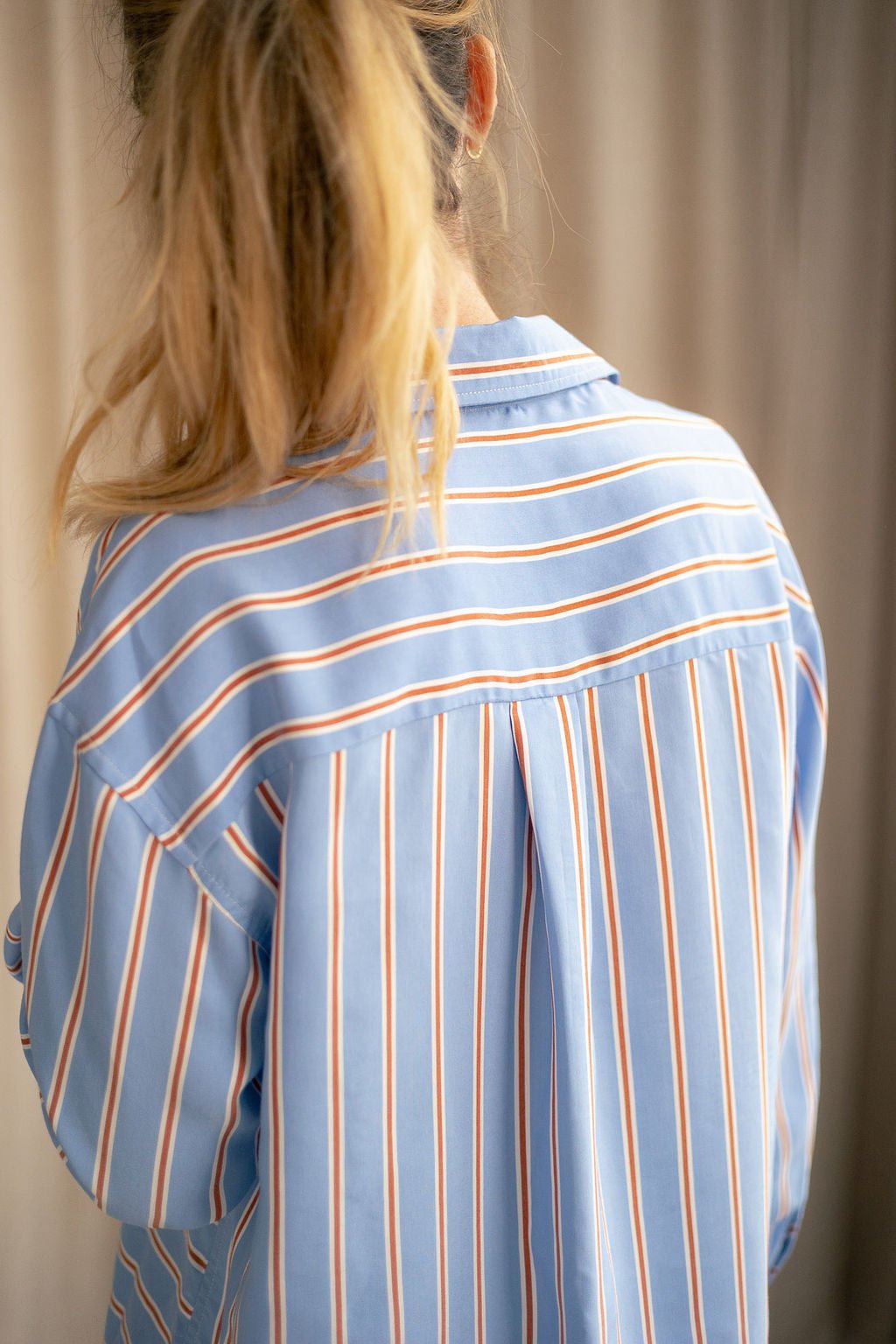 Joli Kit Couture - Chemise Camille viscose rayée - Joli Lab