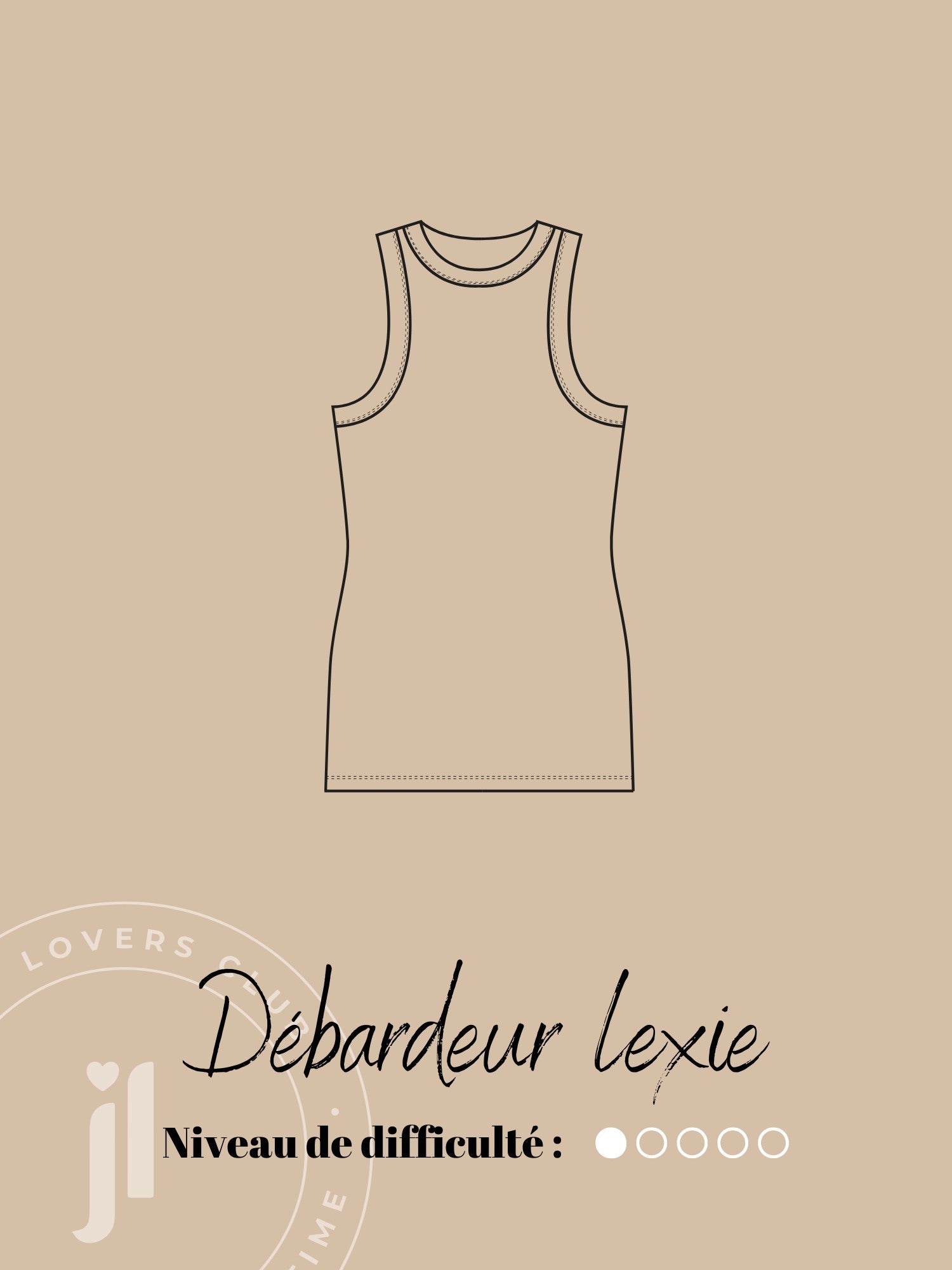 Joli Kit Couture - Débardeur Lexie bicolore - Joli Lab