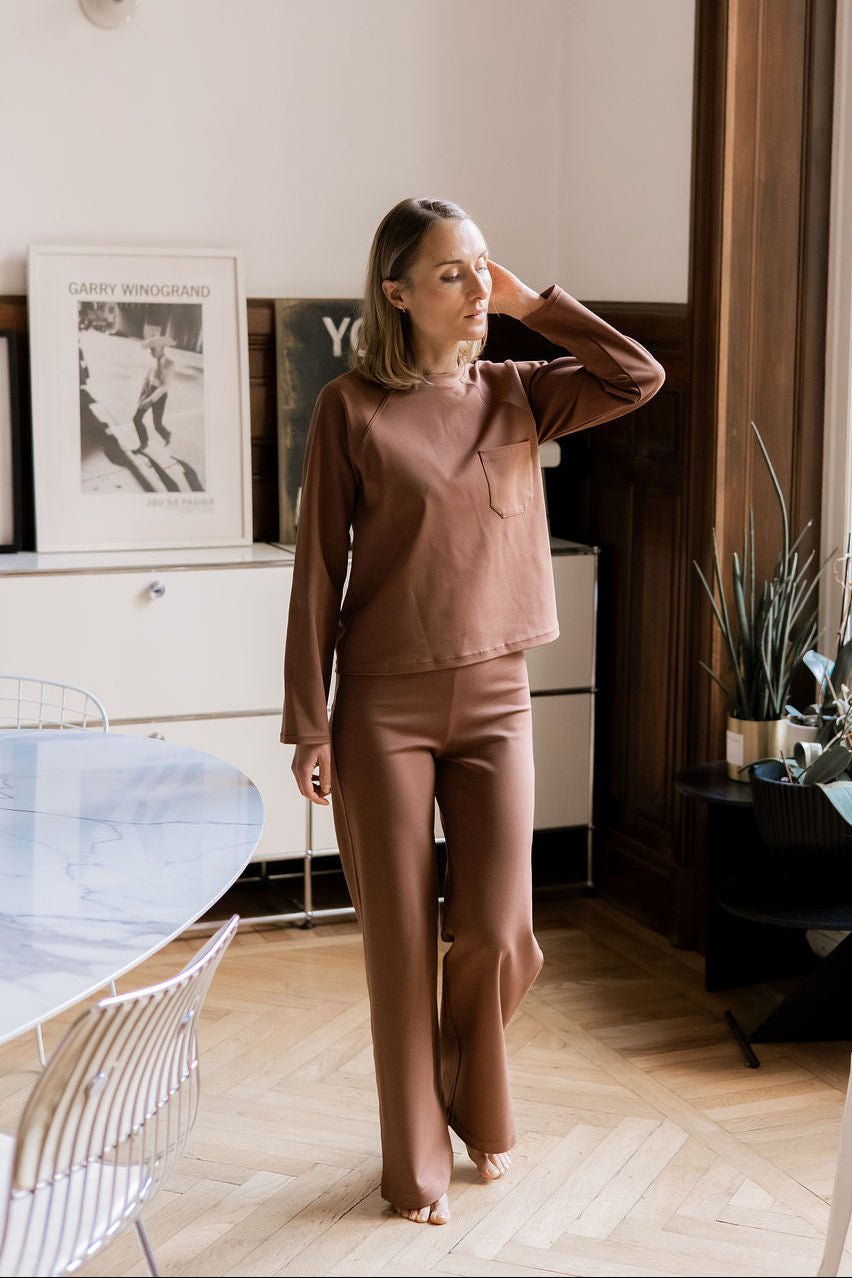 Joli Kit Couture - Ensemble Pauline mocha - Joli Lab