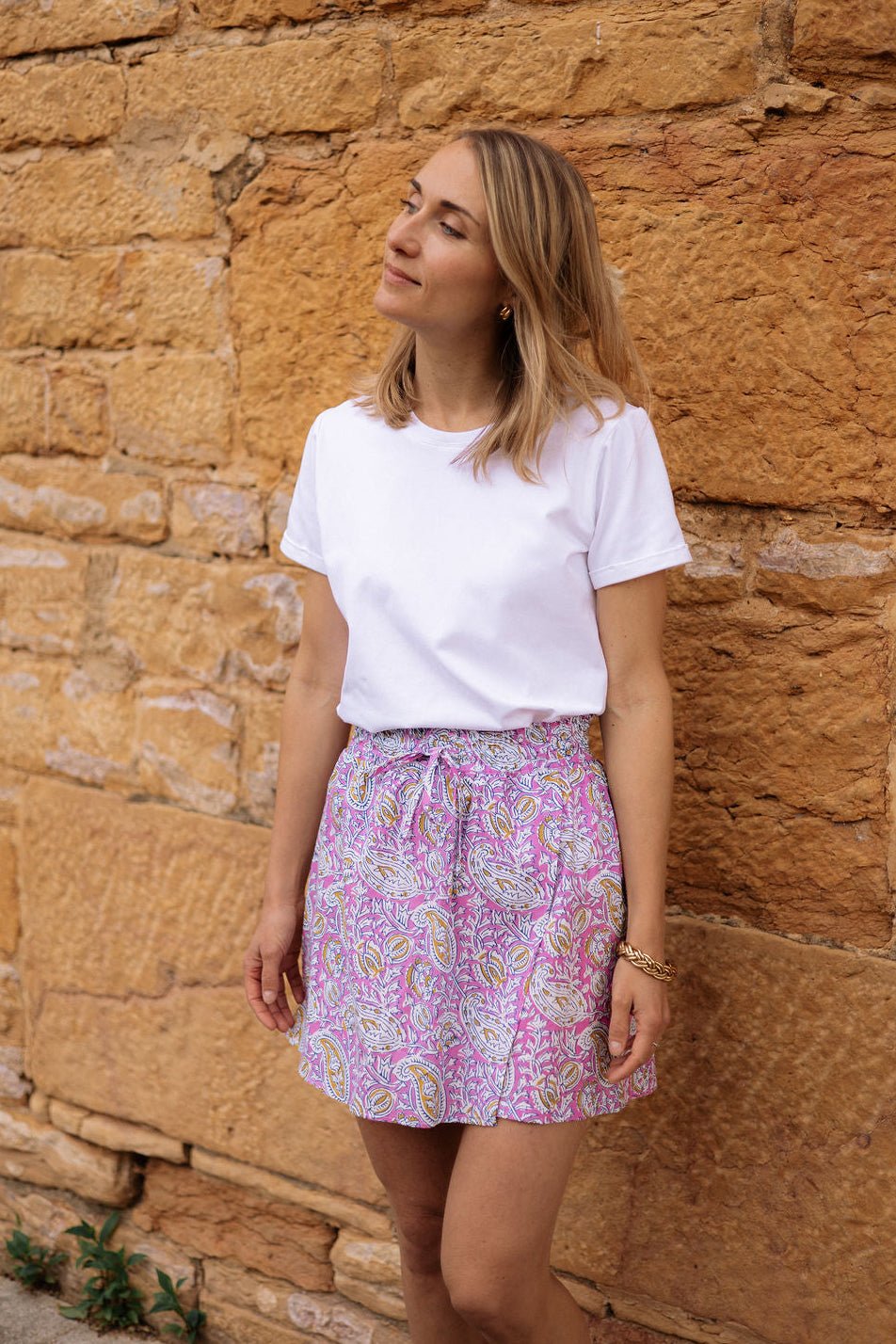 Joli Kit Couture - Jupe-short Zélie coton indien - Joli Lab