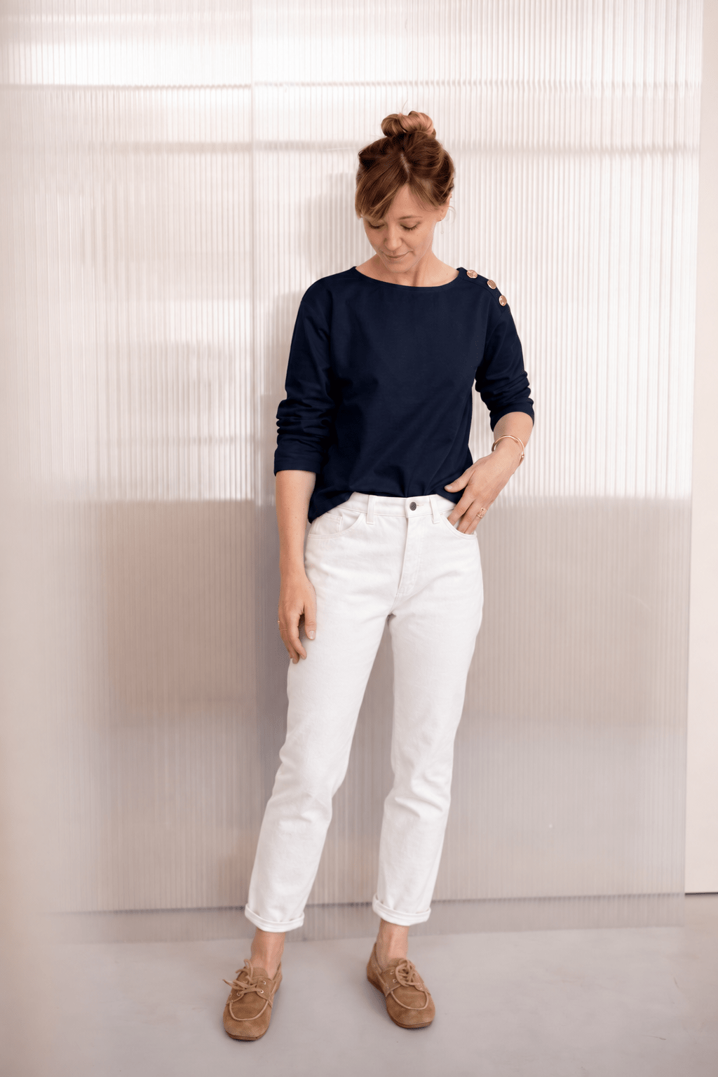 Joli Kit Couture - Marinière Côme marine - Joli Lab