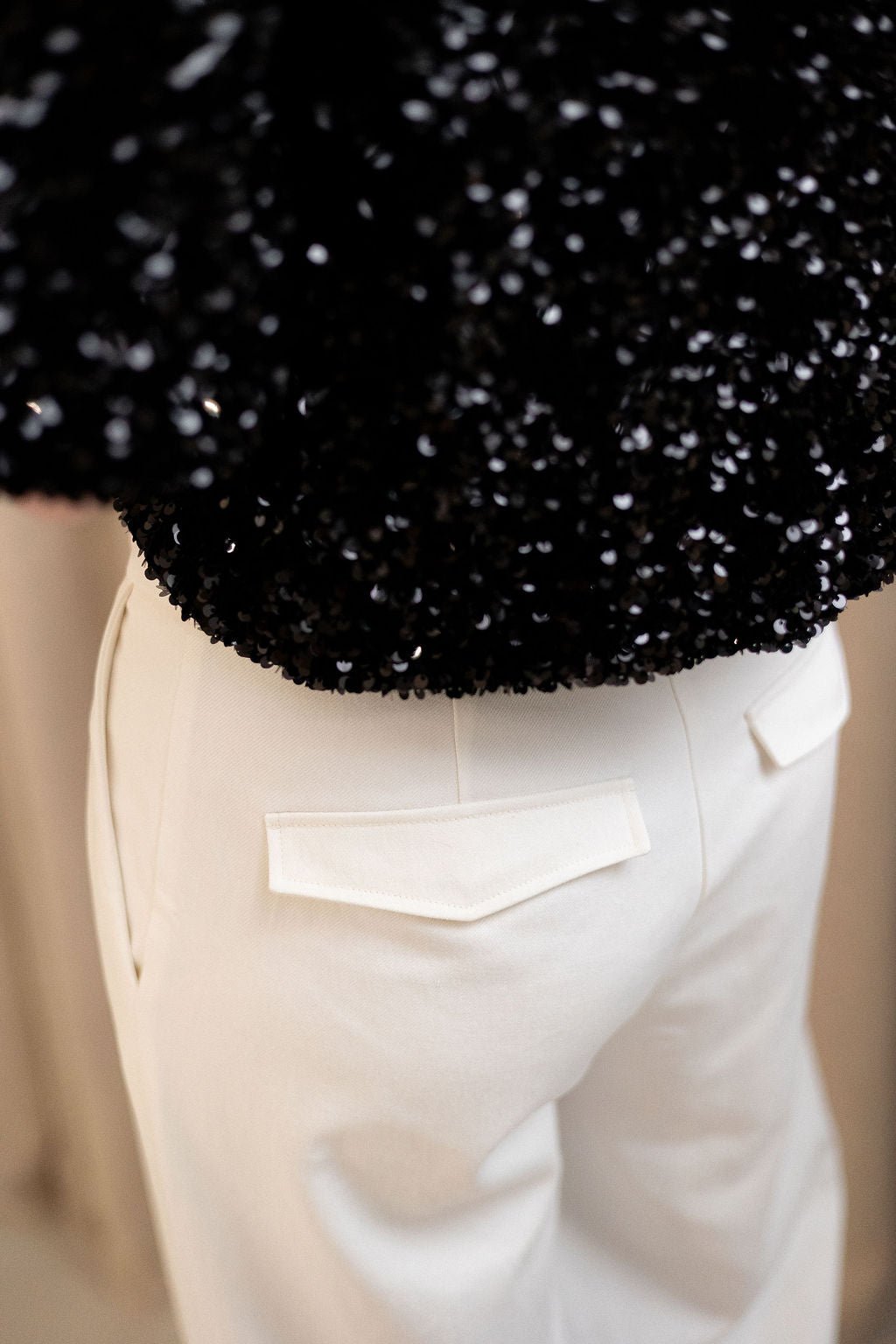 Joli Kit Couture - Pantalon Gaïa twill blanc cassé - Joli Lab