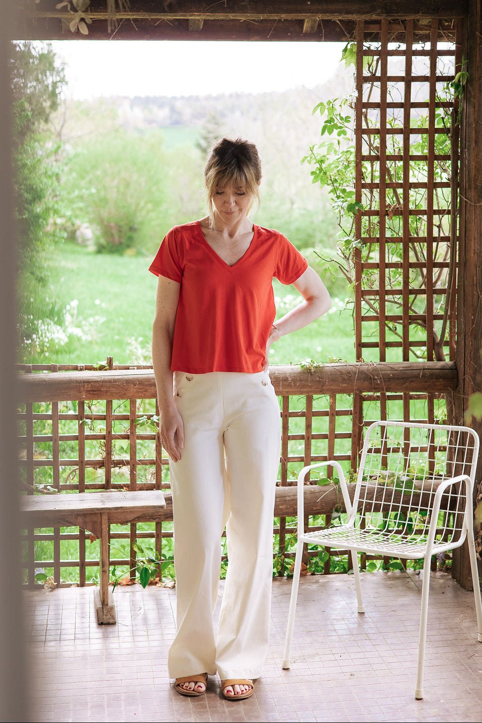 Joli Kit Couture - Pantalon Noé denim écru - Joli Lab